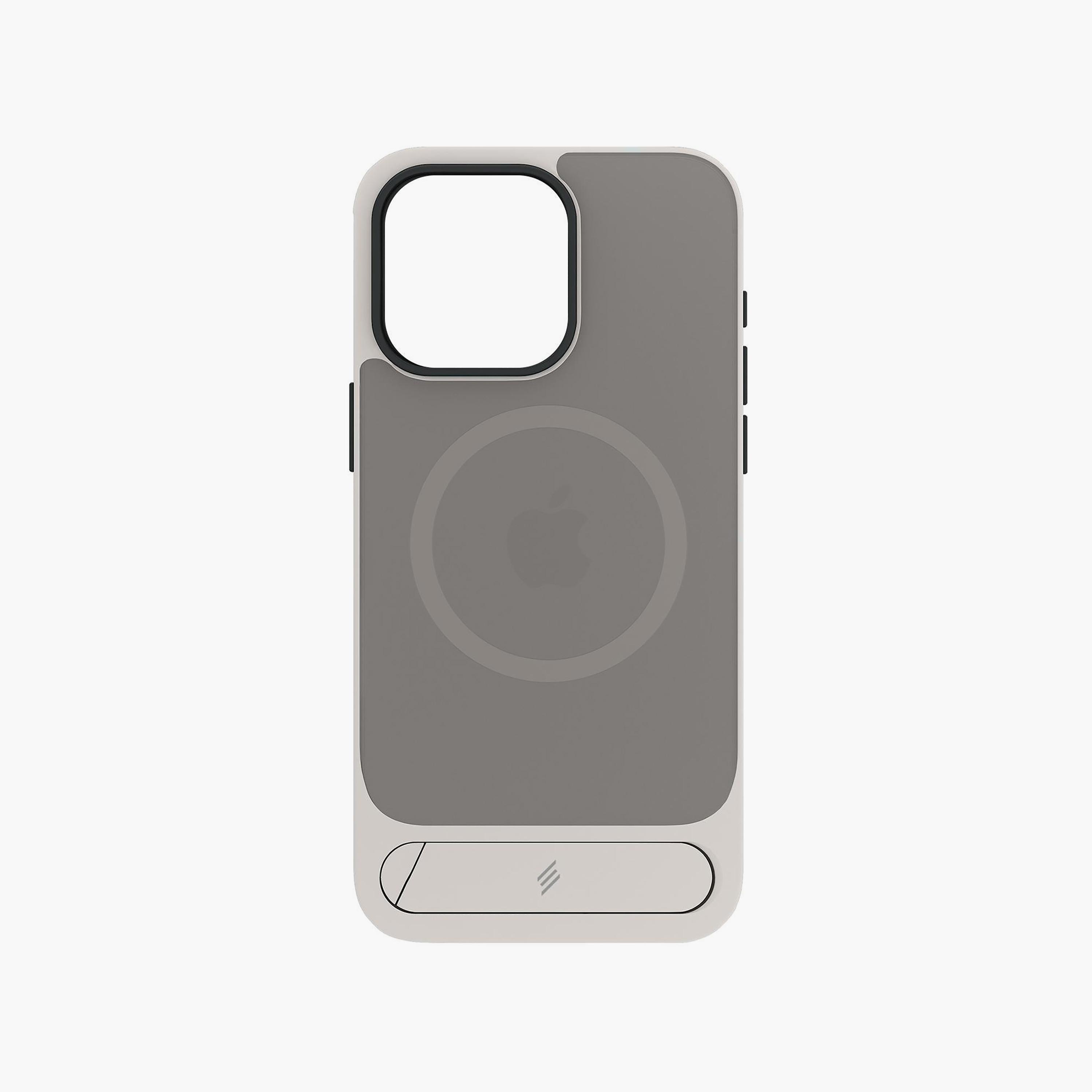 حافظة حماية بتصميم أنيق مزودة بمسند الترا غارد لهاتف آيفون 16 برو باللون الطيني-electronics-accessories-mobileaccesories-image-1