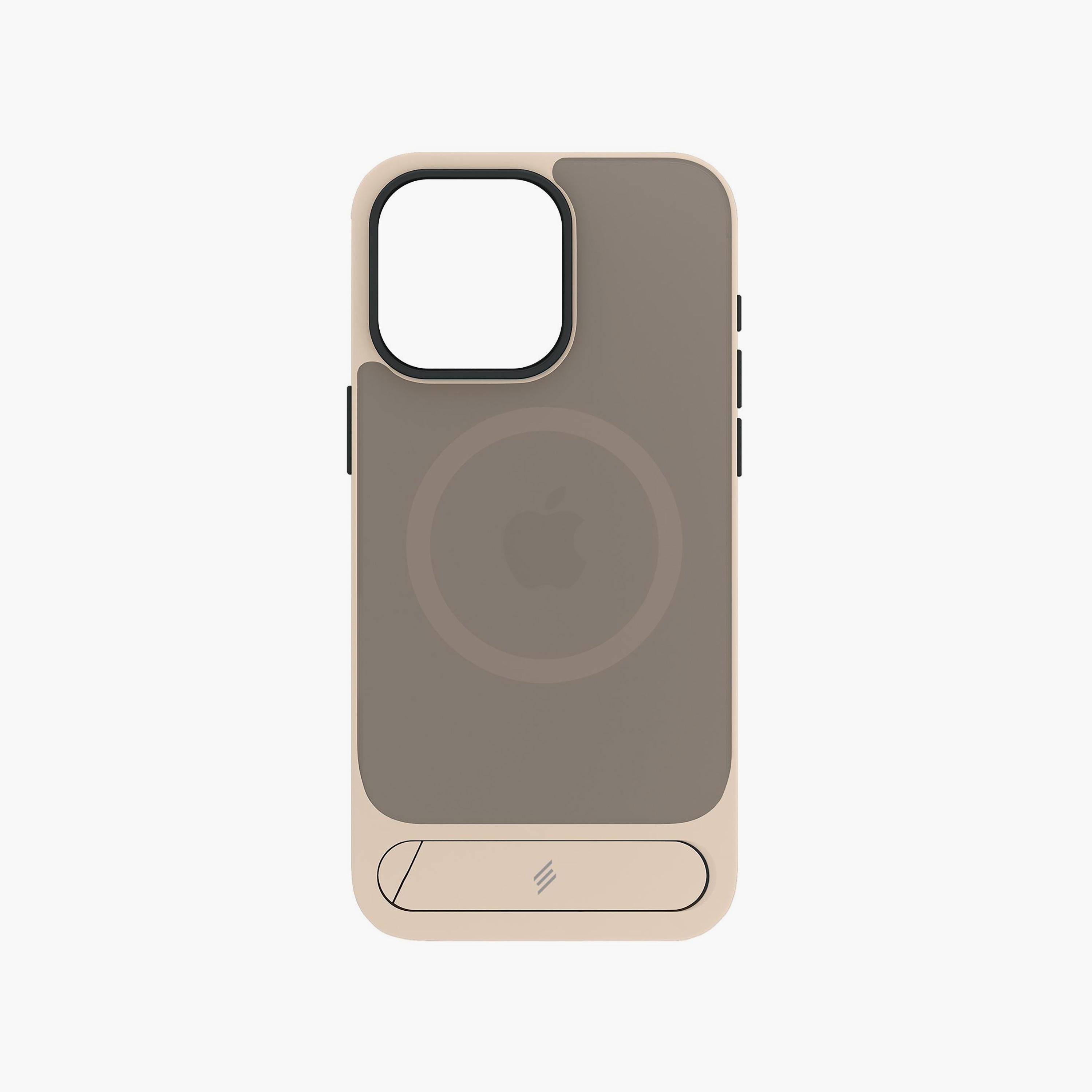 Ultraguard Designer Stand Case for iPhone 16 Pro Taupe-electronics-accessories-mobileaccesories-image-1