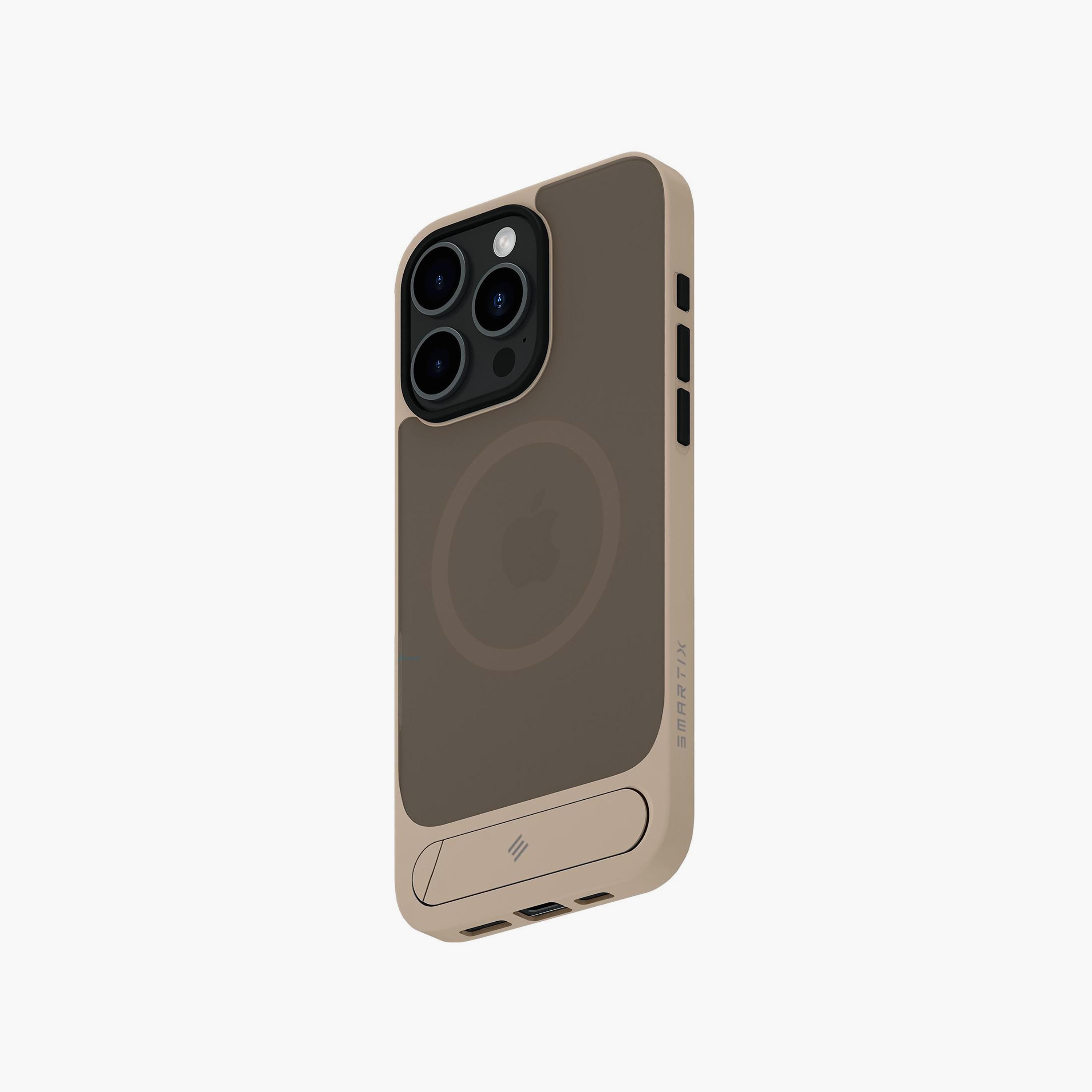 Ultraguard Designer Stand Case for iPhone 16 Pro Taupe-electronics-accessories-mobileaccesories-image-4