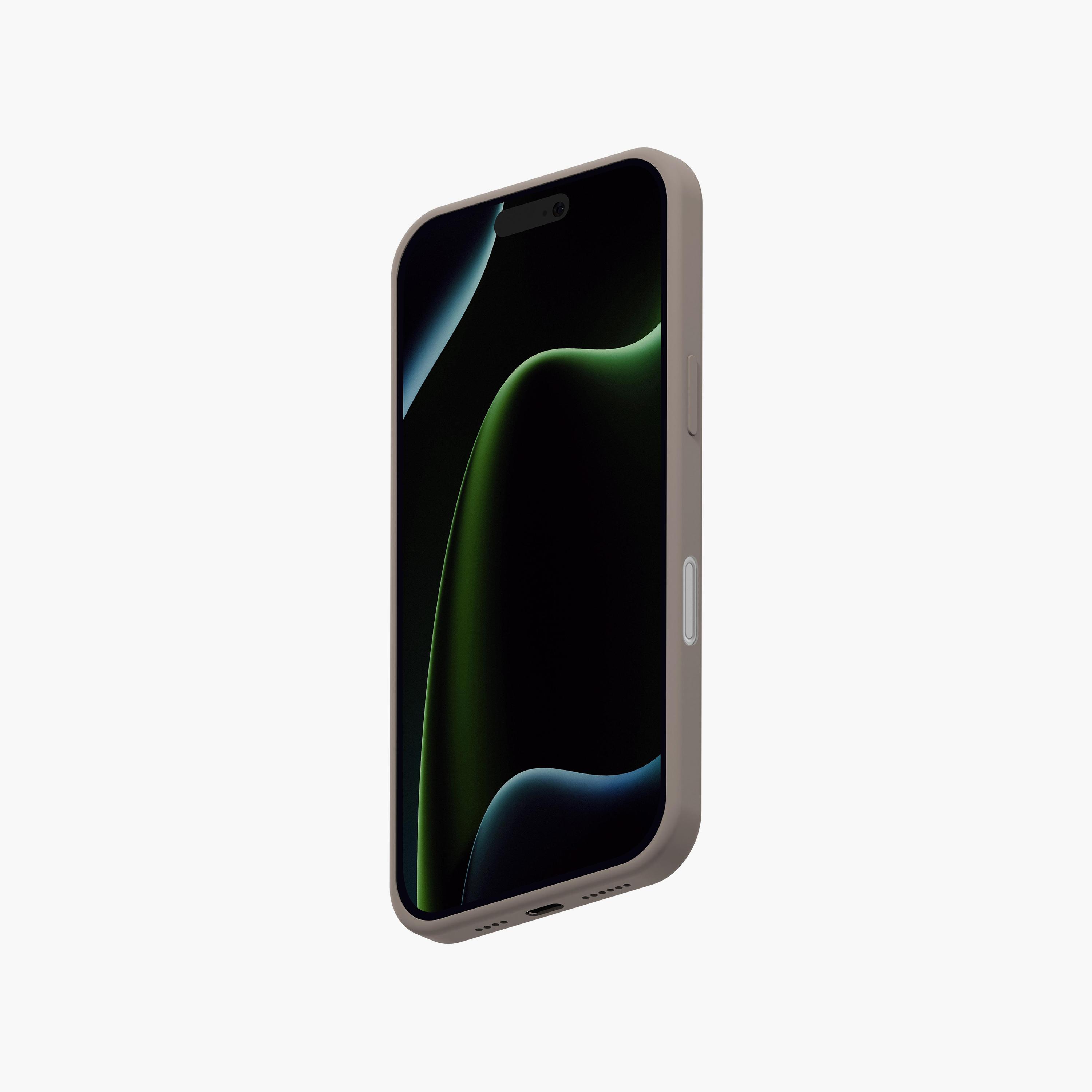 Ultraguard Magnetic Silicon Case for iPhone 16 Pro Clay-electronics-accessories-mobileaccesories-image-4