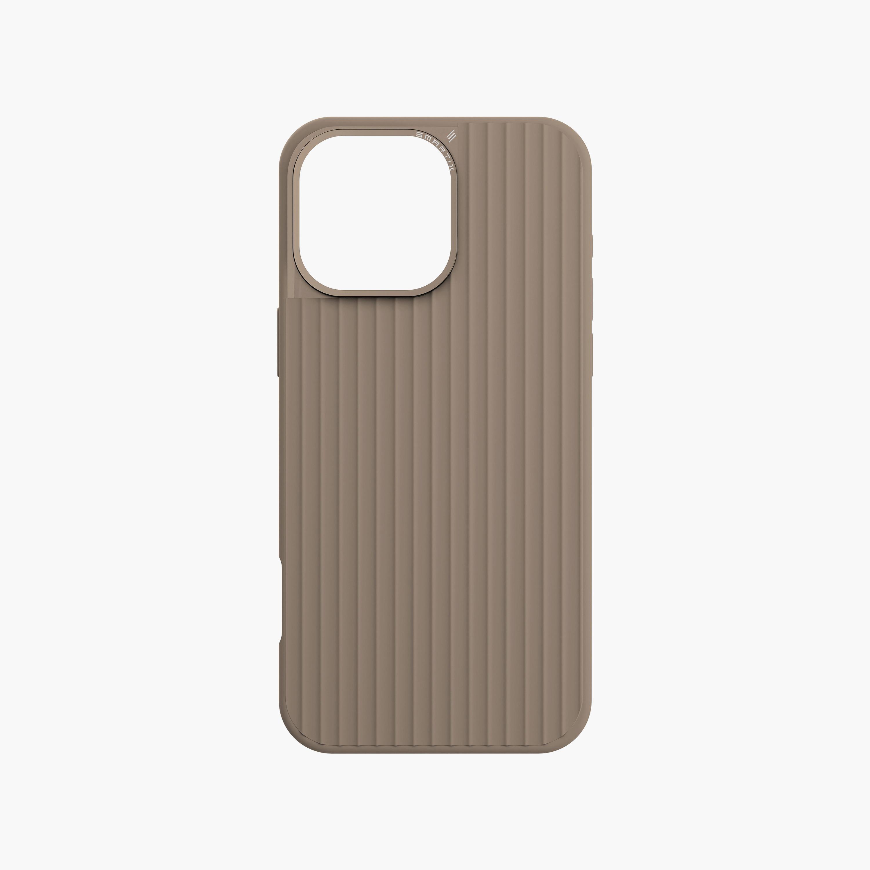 Ultraguard Magnetic Silicon Case iPhone 16 Pro Taupe-electronics-accessories-mobileaccesories-image-1