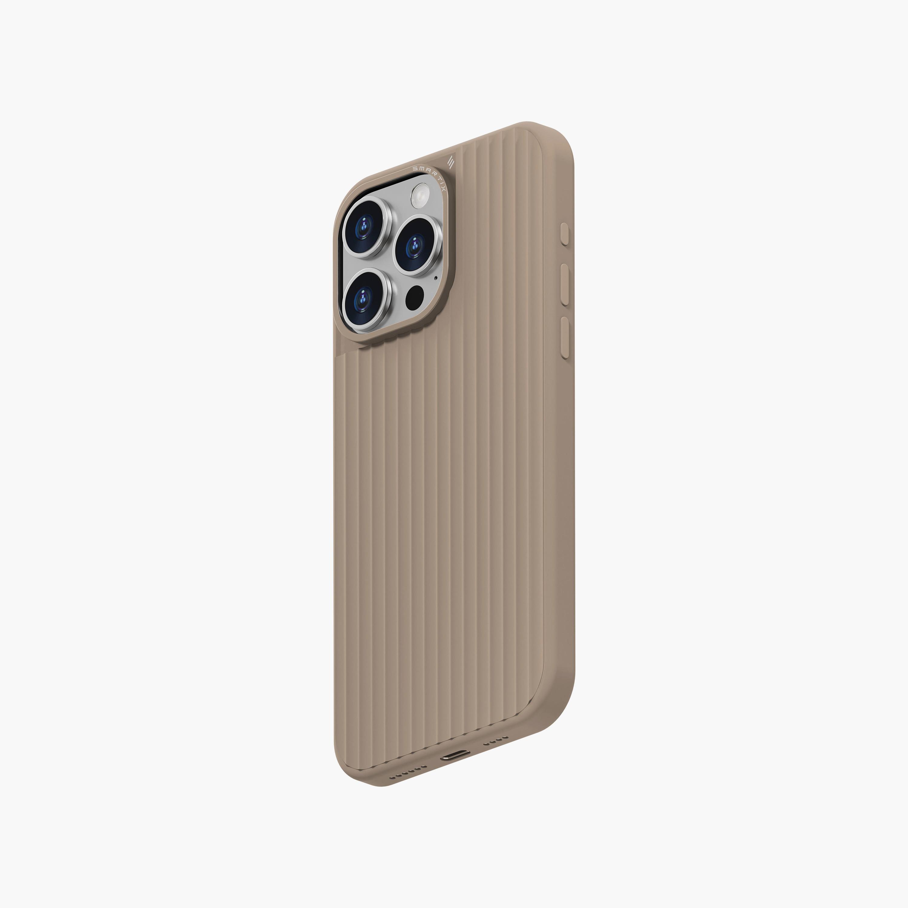 Ultraguard Magnetic Silicon Case iPhone 16 Pro Taupe-electronics-accessories-mobileaccesories-image-3