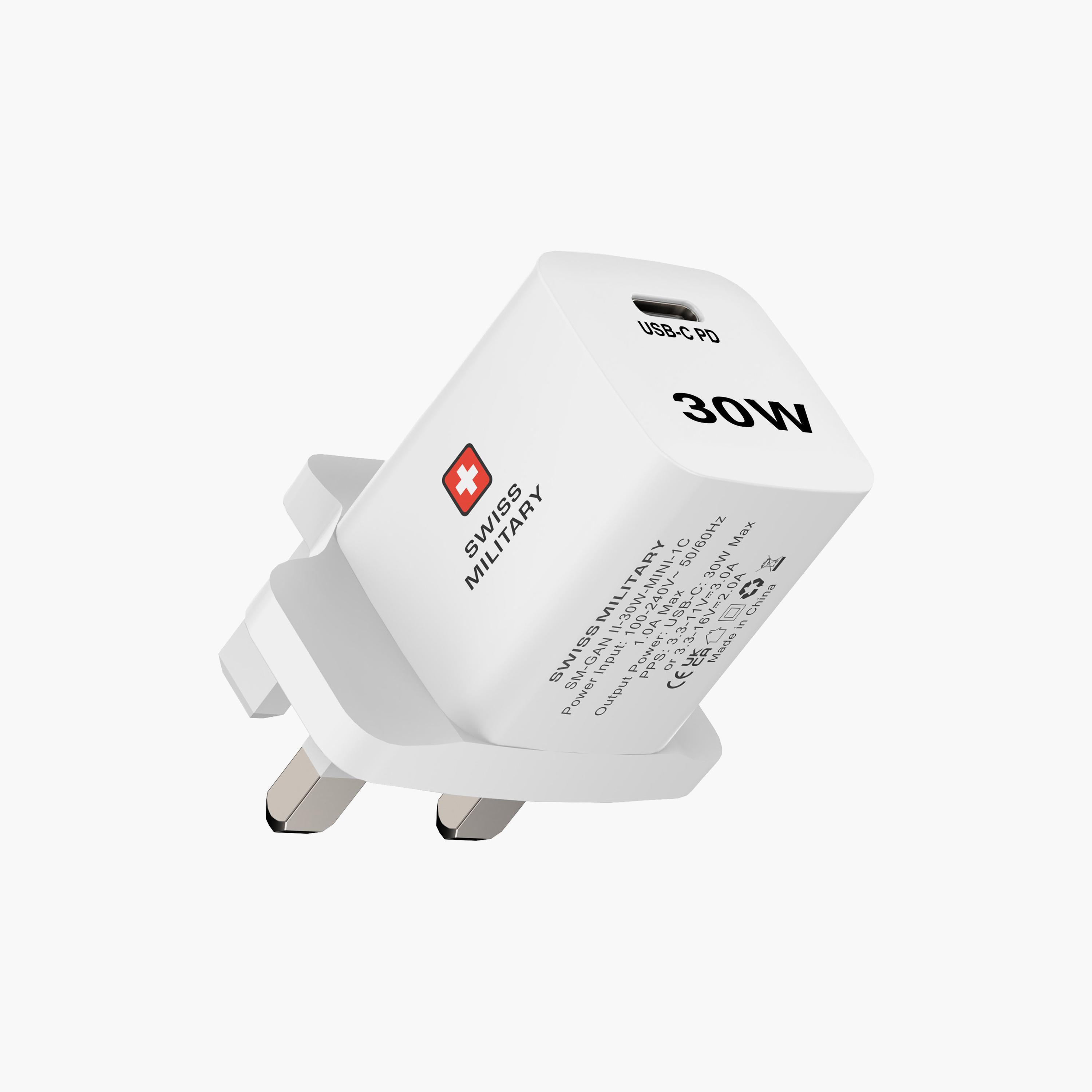 Swiss Military 30W GAN II USB-C PD Mini Charger White with 60W 1m Cable Black-electronics-accessories-mobileaccesories-image-4