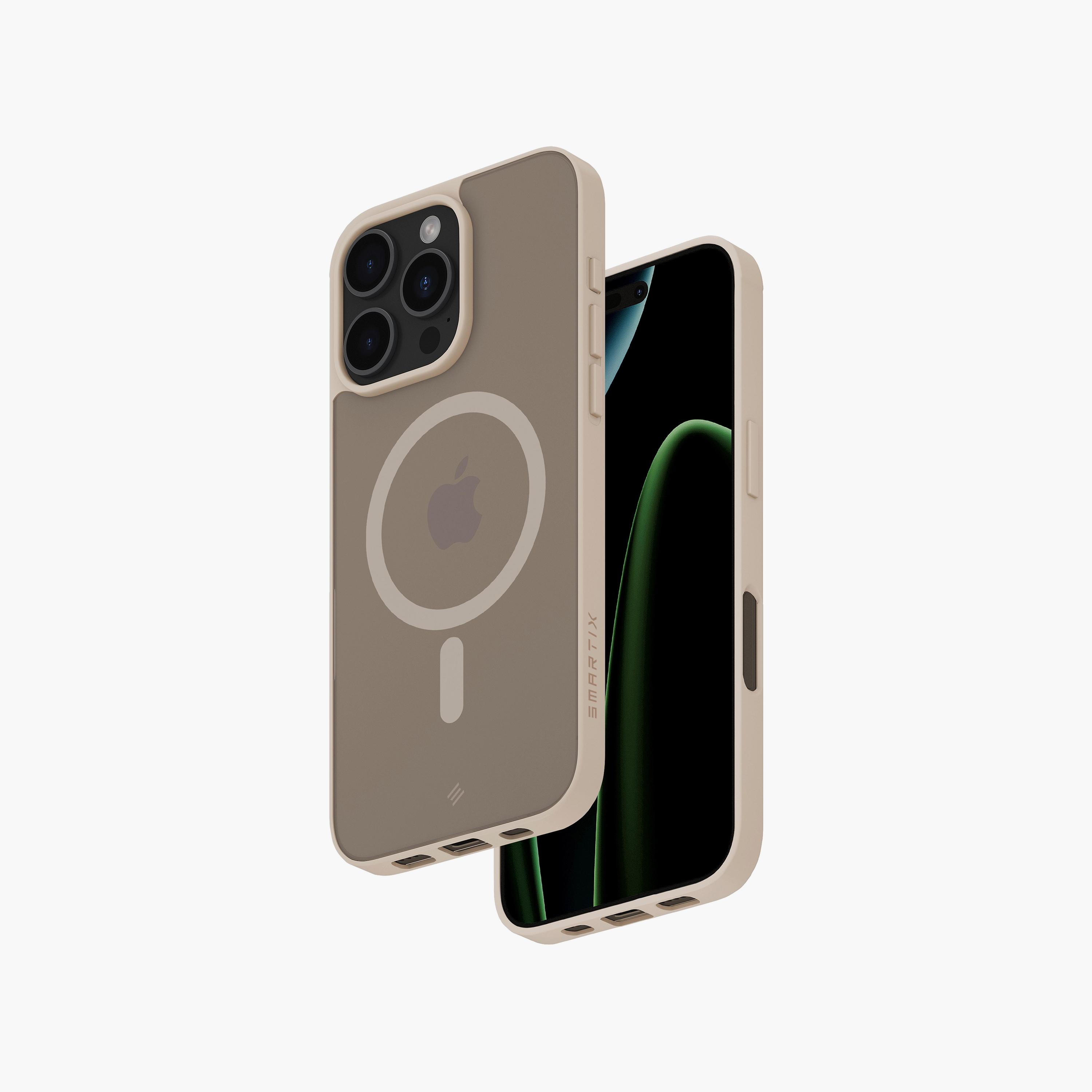 Ultraguard Magnetic Frosted Case for iPhone 16 Pro Taupe-electronics-accessories-mobileaccesories-image-3