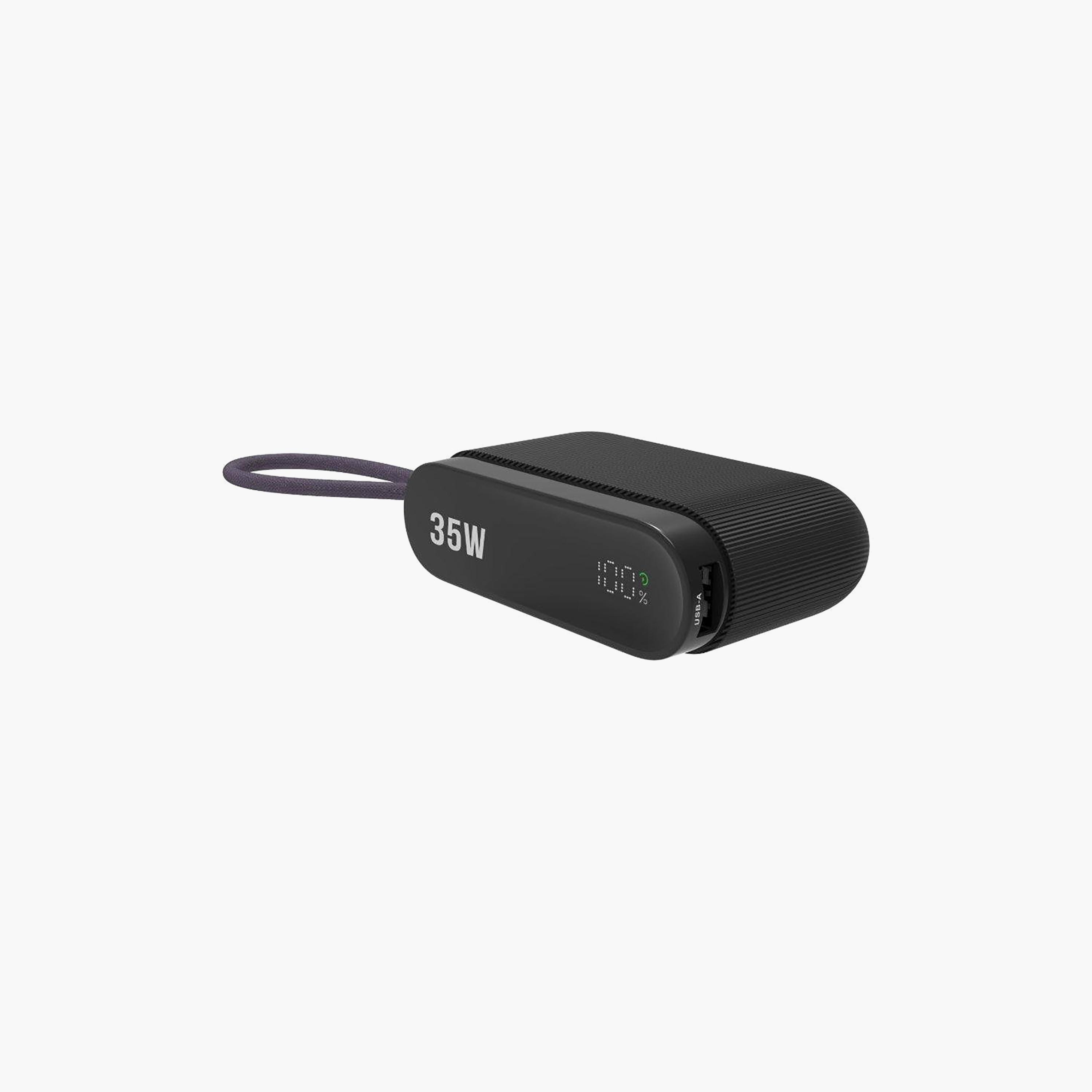 Swiss Military 10000 mAh Compact Power Bank Mini LED 35W Black | SM-PB-10K-35W-MINI-LED-CBL-BLK-electronics-accessories-mobileaccesories-image-1