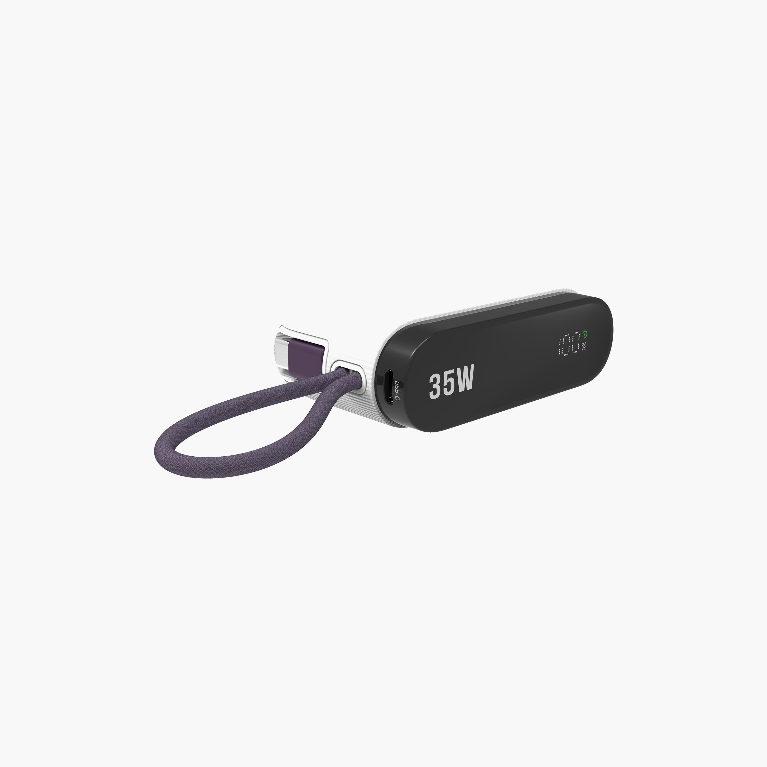 Swiss Military 10000 mAh Compact Power Bank Mini LED 35W White | SM-PB-10K-35W-MINI-LED-CBL-WHI-electronics-accessories-mobileaccesories-image-2