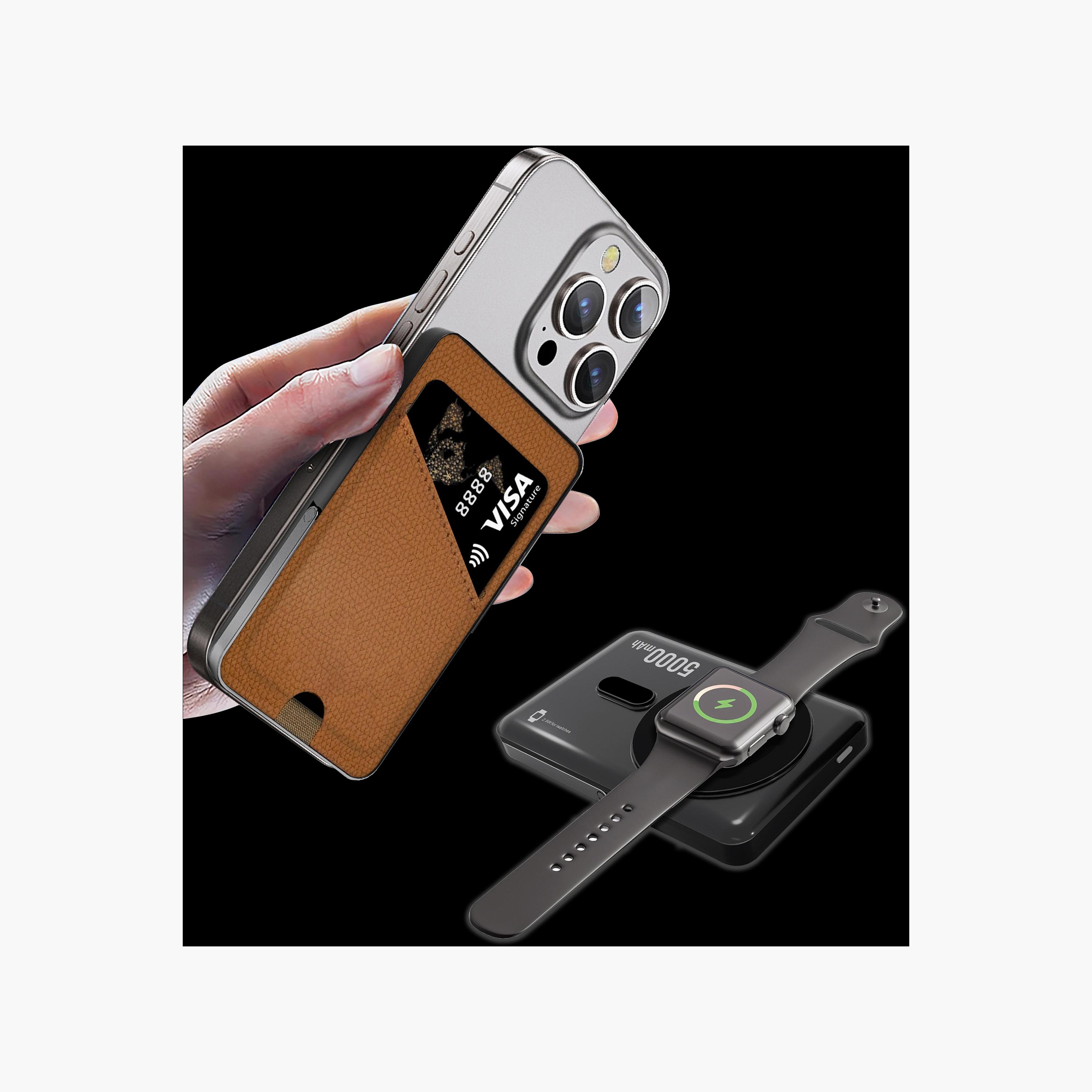 Swiss Military Magnetic 3in1 Cardholder Power Bank 5000mAh Black | SM-PB-3IN1-MSAFE-5K-CARD-BLK-electronics-accessories-mobileaccesories-image-5