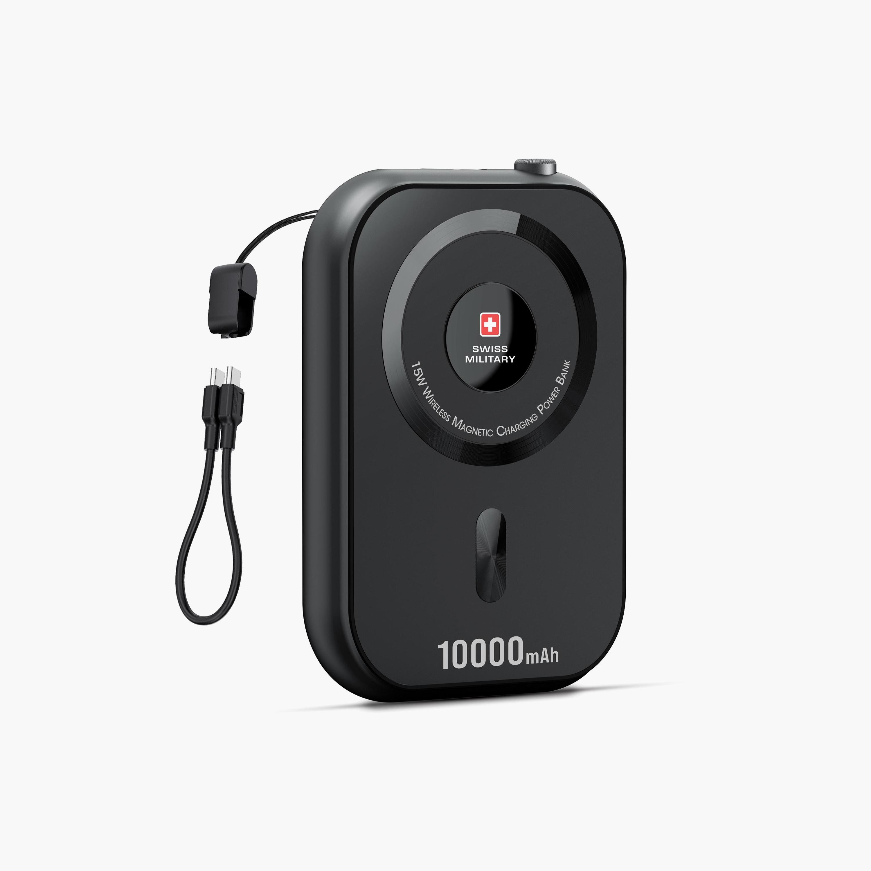 Swiss Military Magnetic Charging Power Bank 10000mAh Black | SM-WL-3IN1-MAGCHARGE-10K-BLK-electronics-accessories-mobileaccesories-image-2
