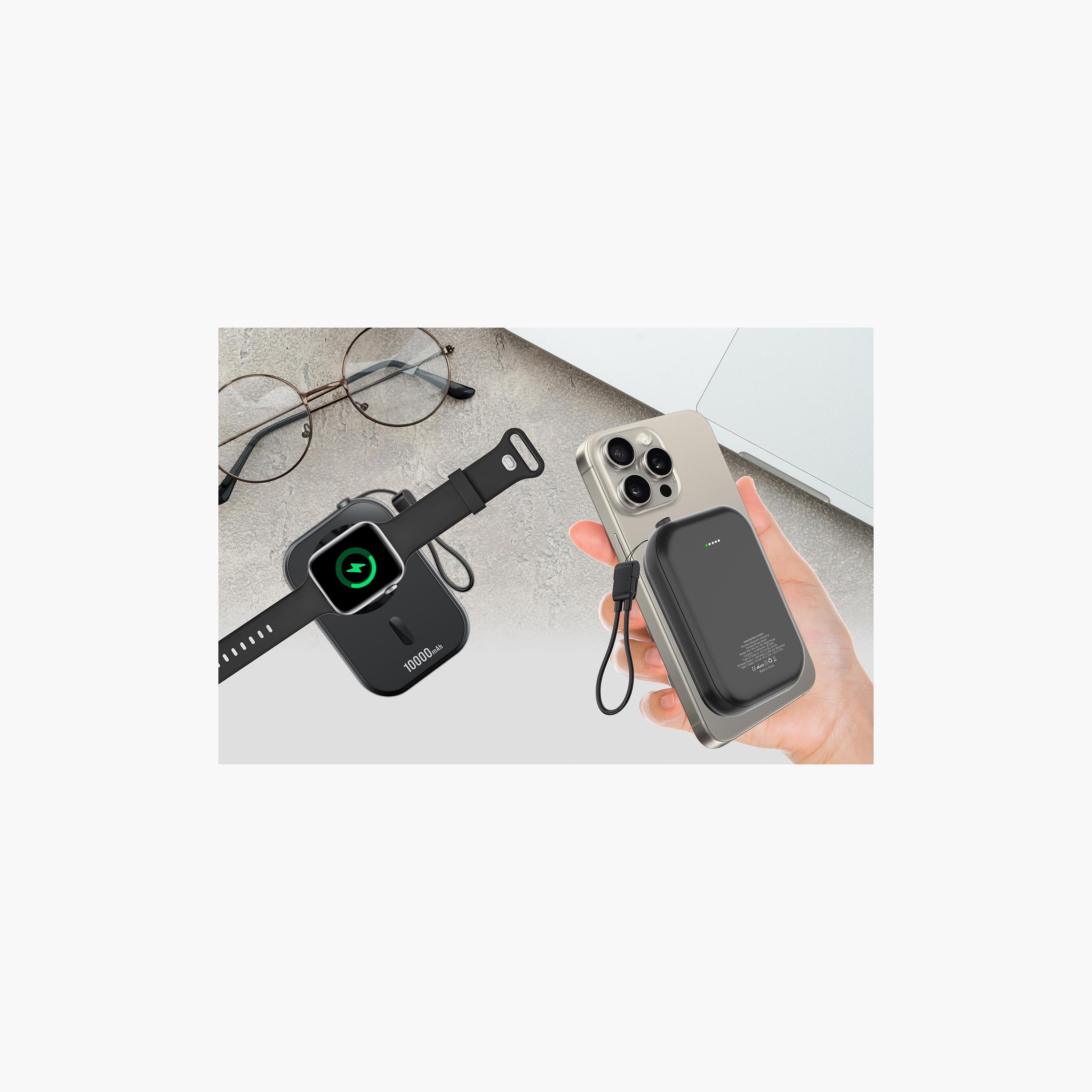 Swiss Military Magnetic Charging Power Bank 10000mAh Black | SM-WL-3IN1-MAGCHARGE-10K-BLK-electronics-accessories-mobileaccesories-image-3