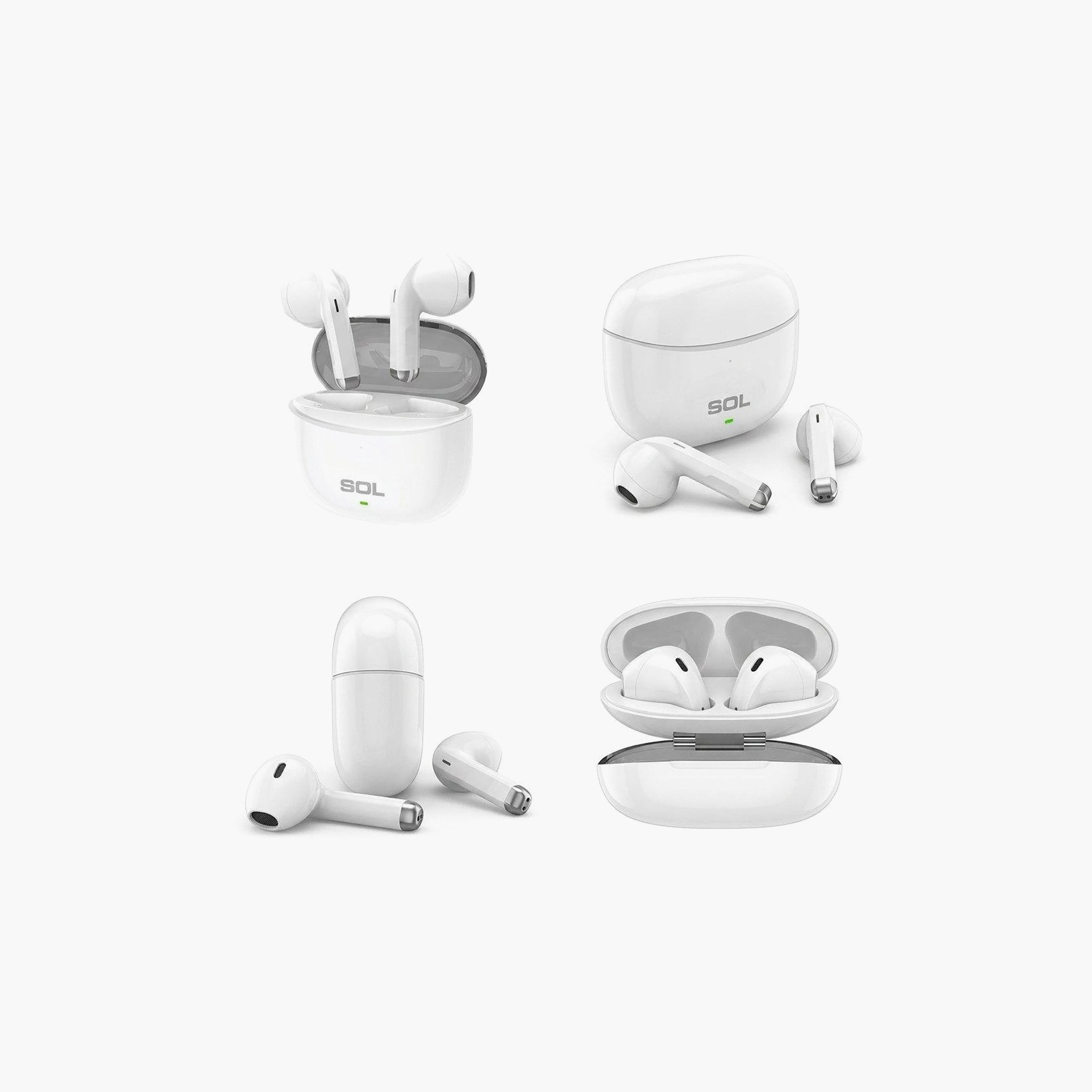 SOL Wireless Airpod Bluetooth Earbuds White Black | SOL-BT030-electronics-headphonesandearphones-image-2