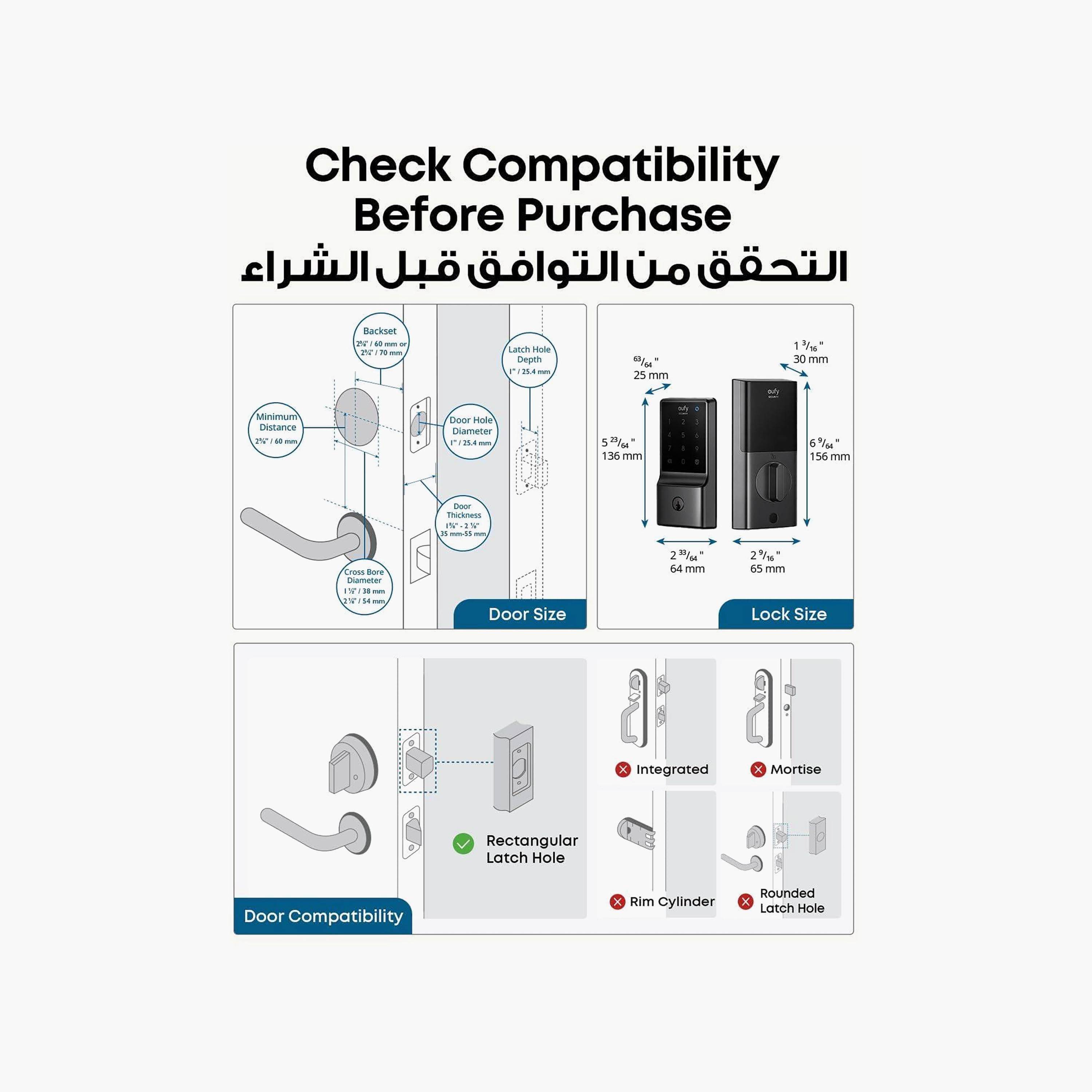 Eufy Smart Lock C210 | T8502111-electronics-accessories-computeraccesories-image-2