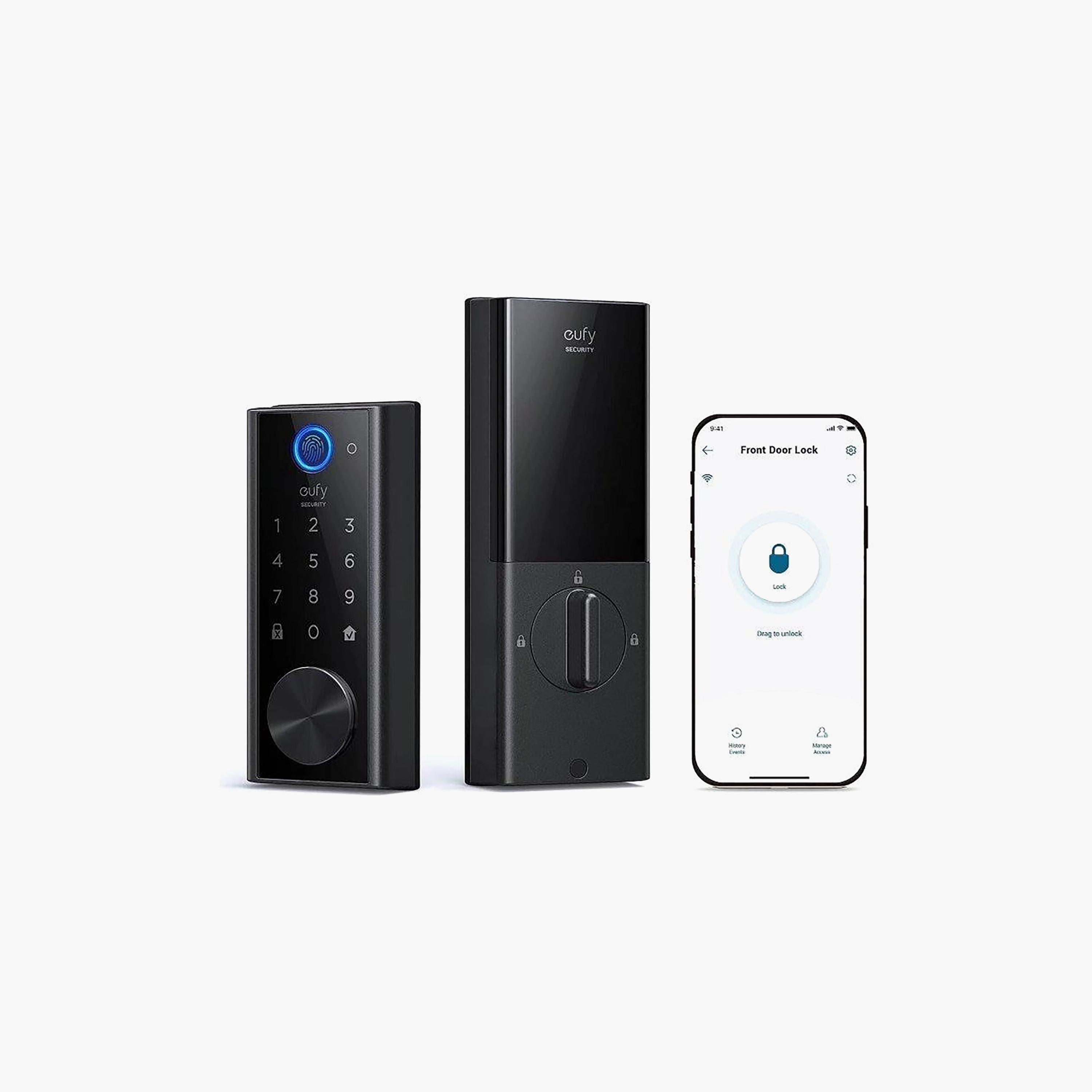 قفل ذكي يوفي يعمل بالواي فاي وبصمة الإصبع | T8510013-electronics-accessories-computeraccesories-image-1
