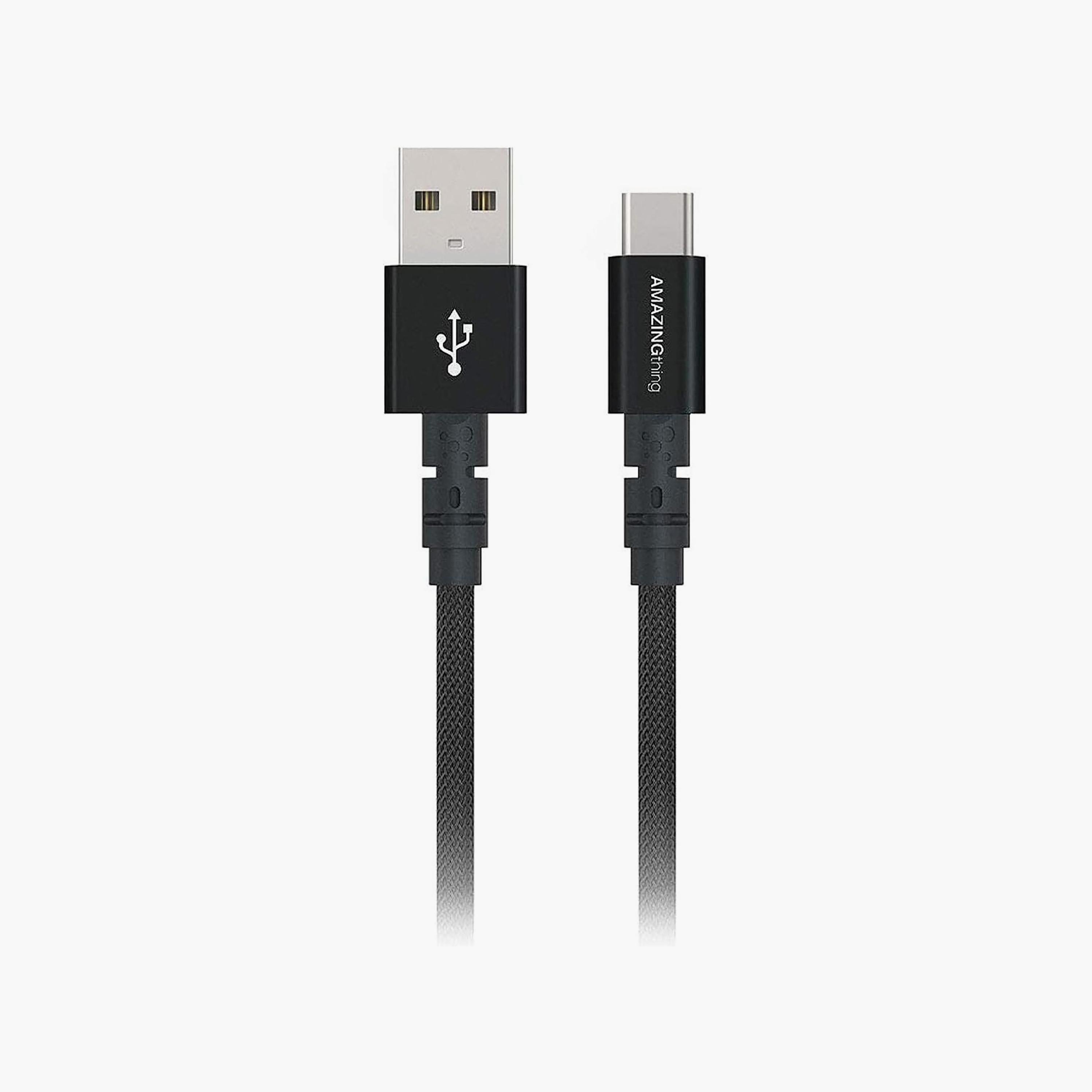 كابل شحن سريع أمايزينج ثينج باور ماكس بلس من USB-C إلى USB-A بطول 20 سم | TCPMP020MBK-electronics-accessories-mobileaccesories-image-1