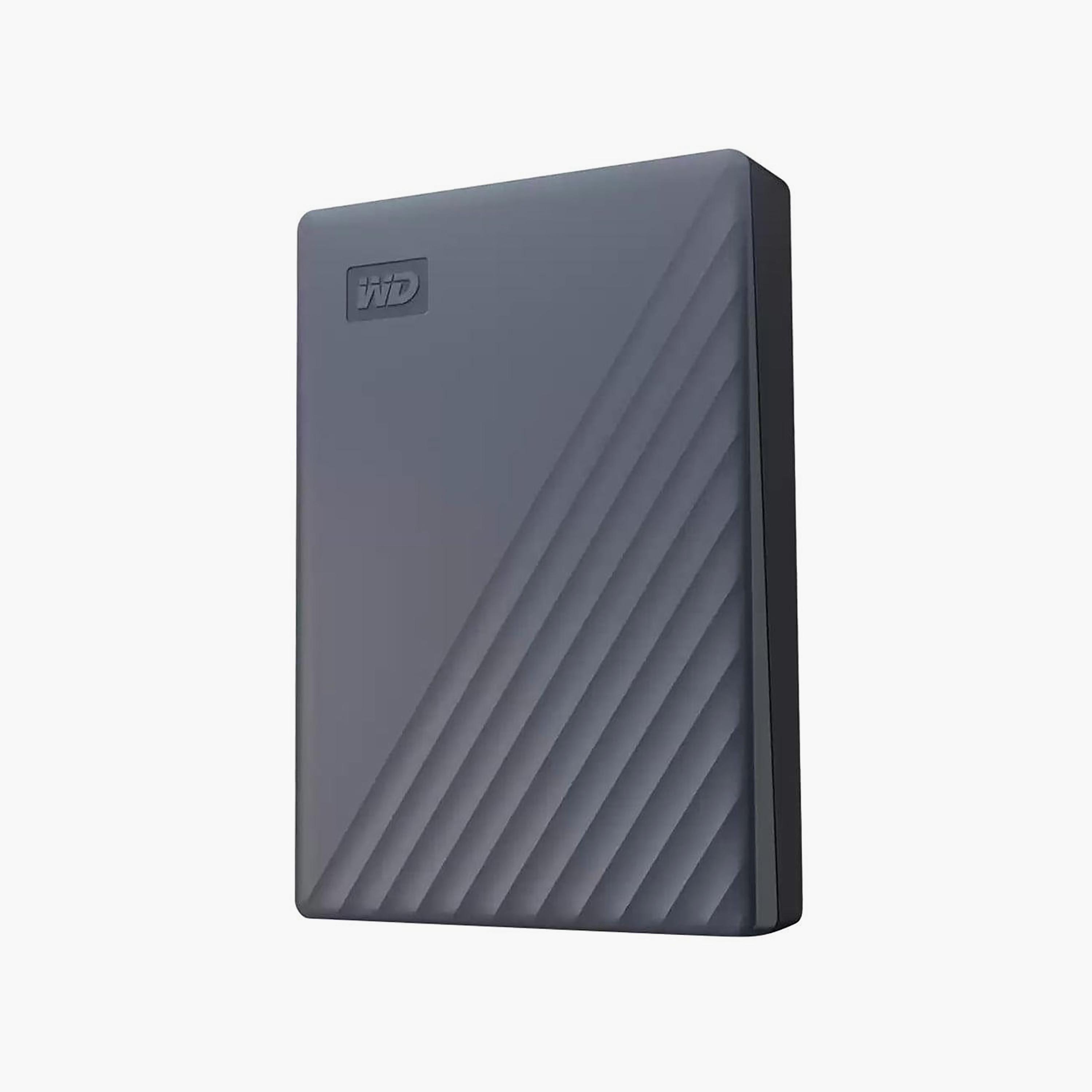 قرص صلب محمول ويسترن ديجيتال ماي باسبورت بمنفذ USB 3.2 6 تيرابايت رمادي | WDBY3J0060BGY-WESN-electronics-accessories-computeraccesories-image-1