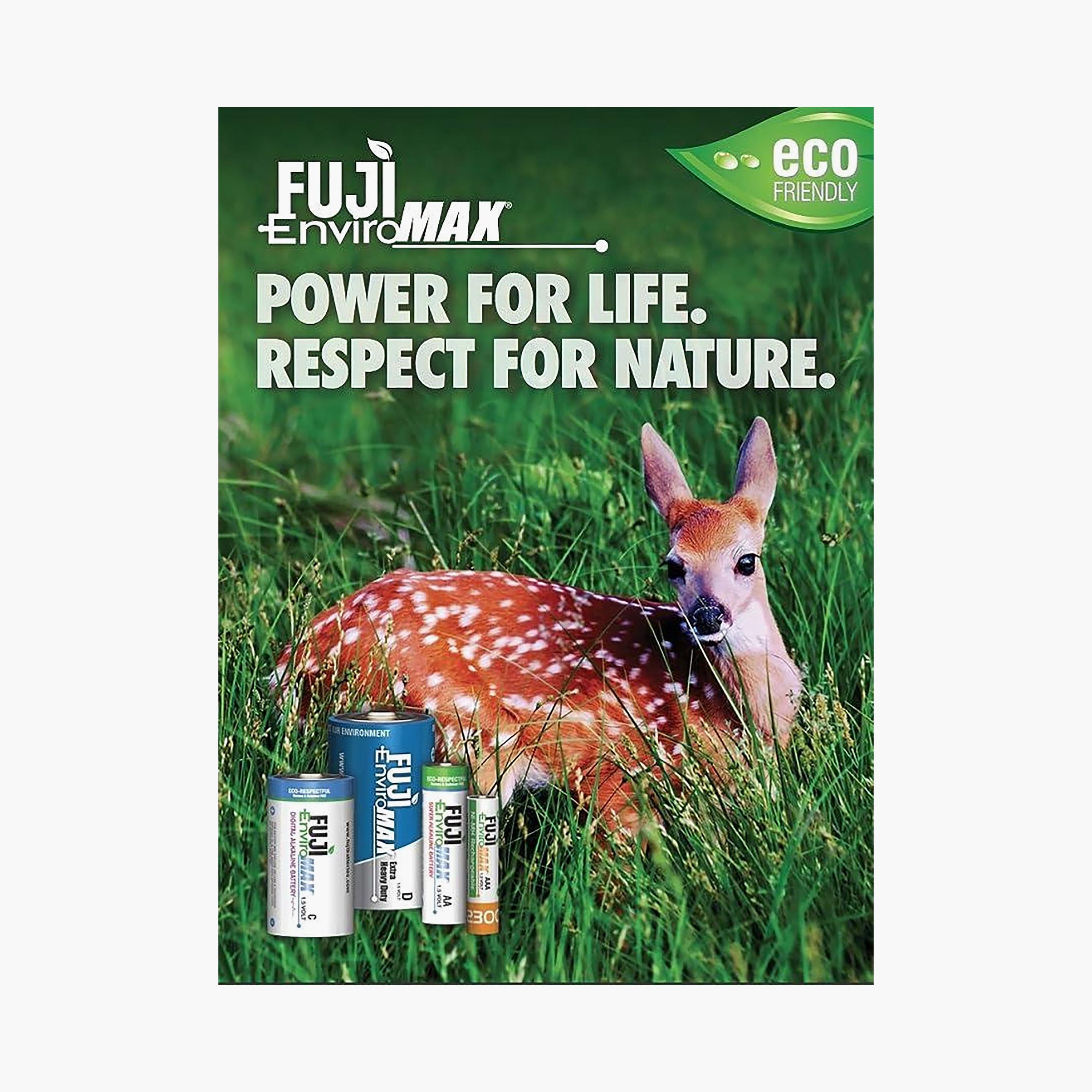 Fuji Enviromax Alkaline 9V Battery | 4600BP1-household-lighting-decorativelighting-noveltylights-image-2