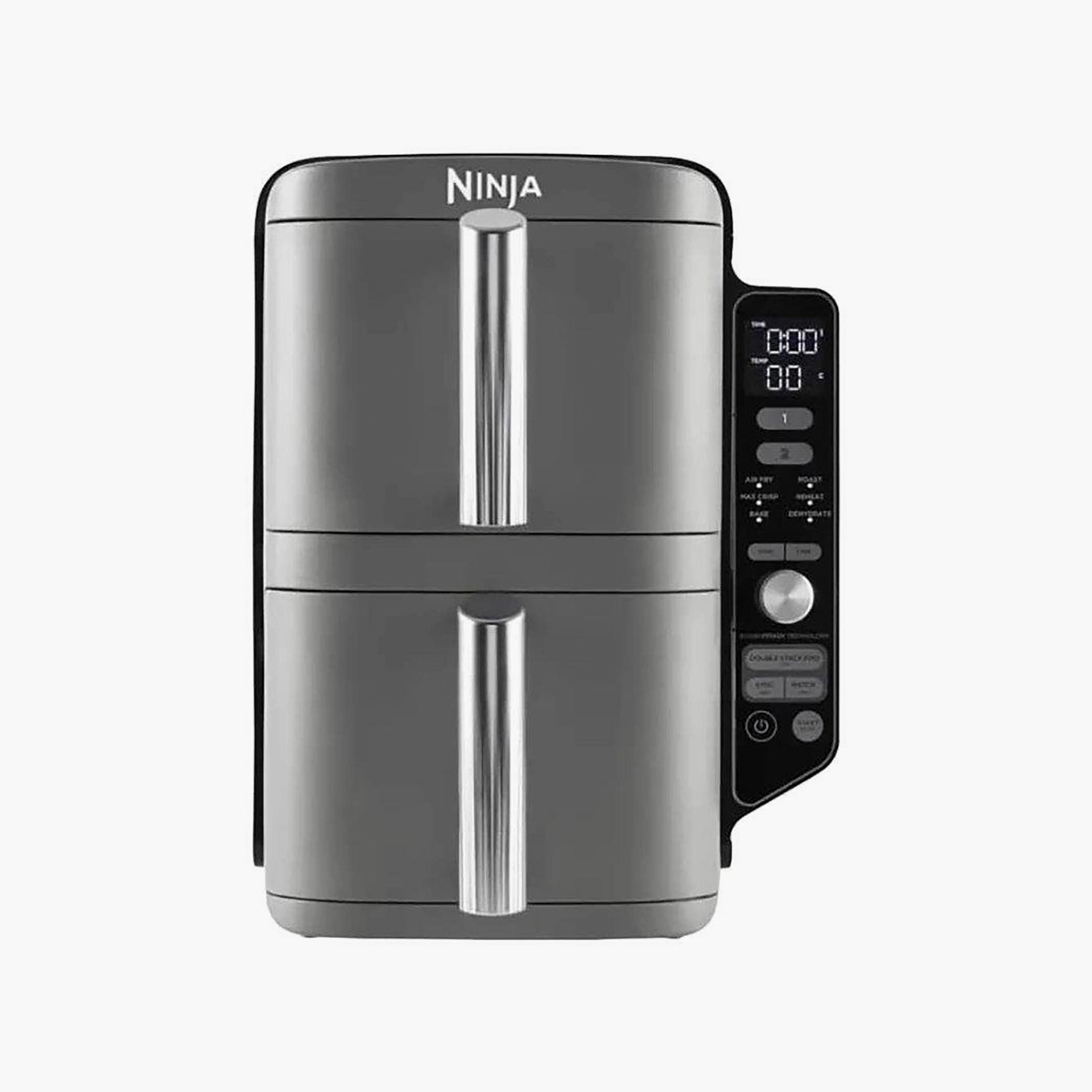 Ninja Double Stack Air Fryer Gray | SL400ME-household-appliances-kitchenappliances-airfryers-image-1