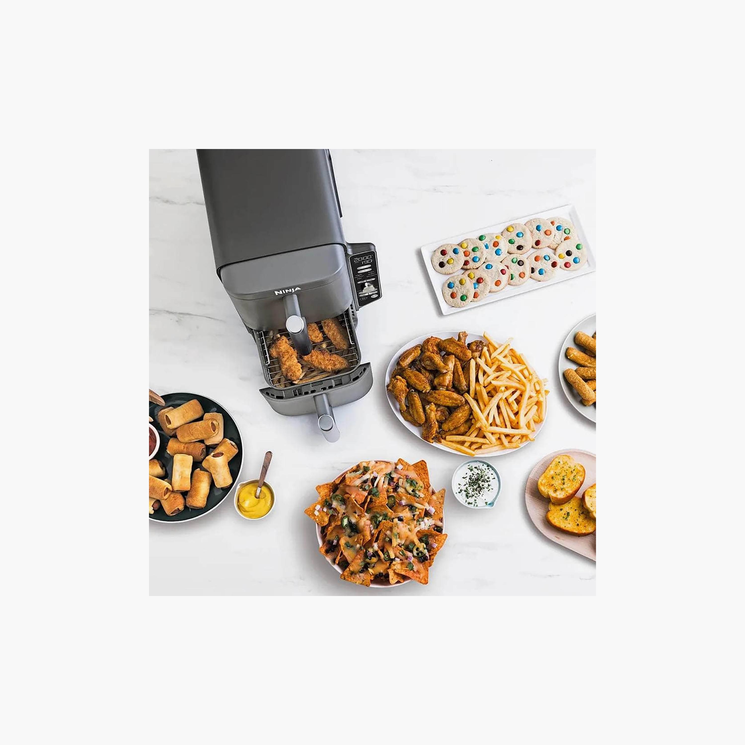 Ninja Double Stack Air Fryer Gray | SL400ME-household-appliances-kitchenappliances-airfryers-image-3