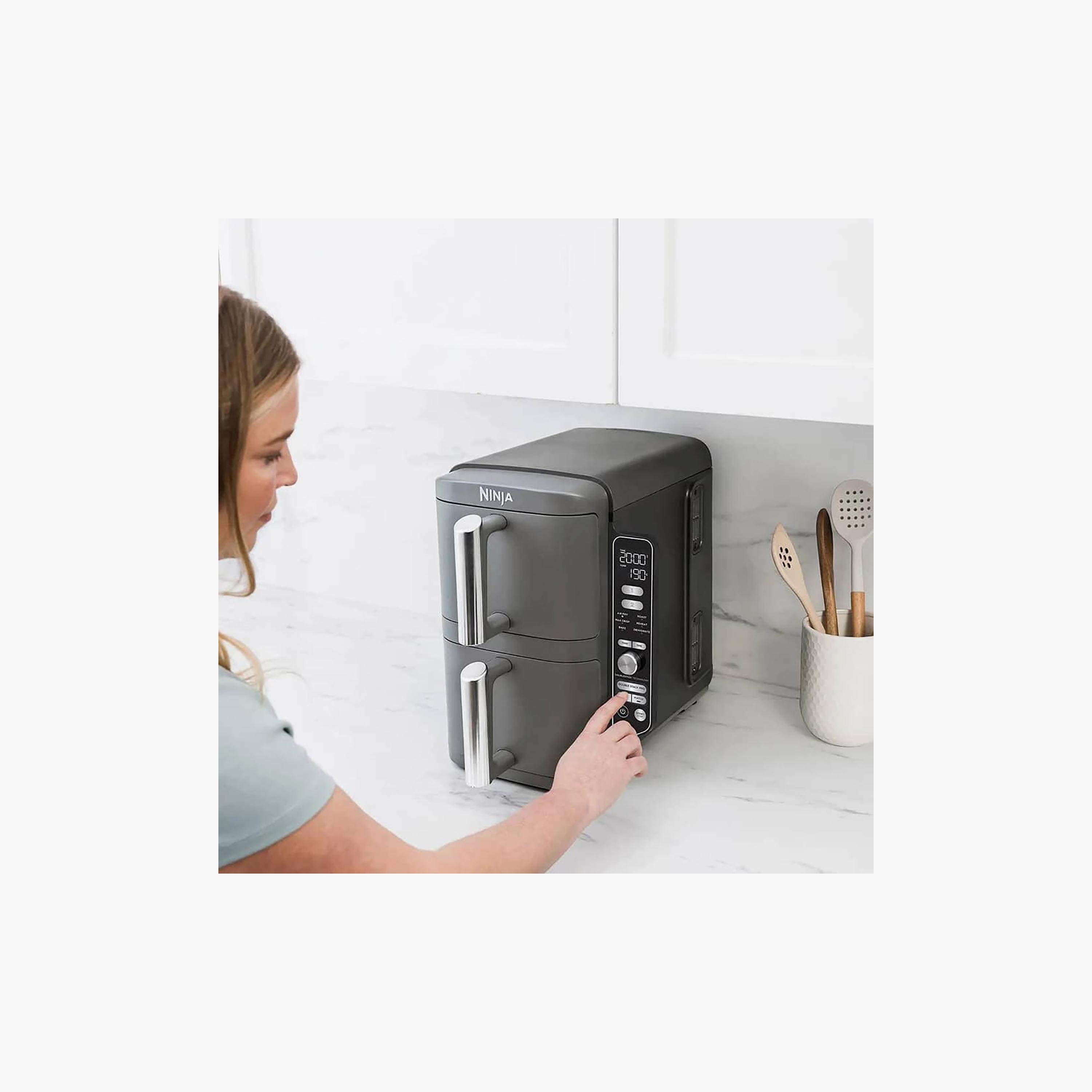 Ninja Double Stack Air Fryer Gray | SL400ME-household-appliances-kitchenappliances-airfryers-image-5