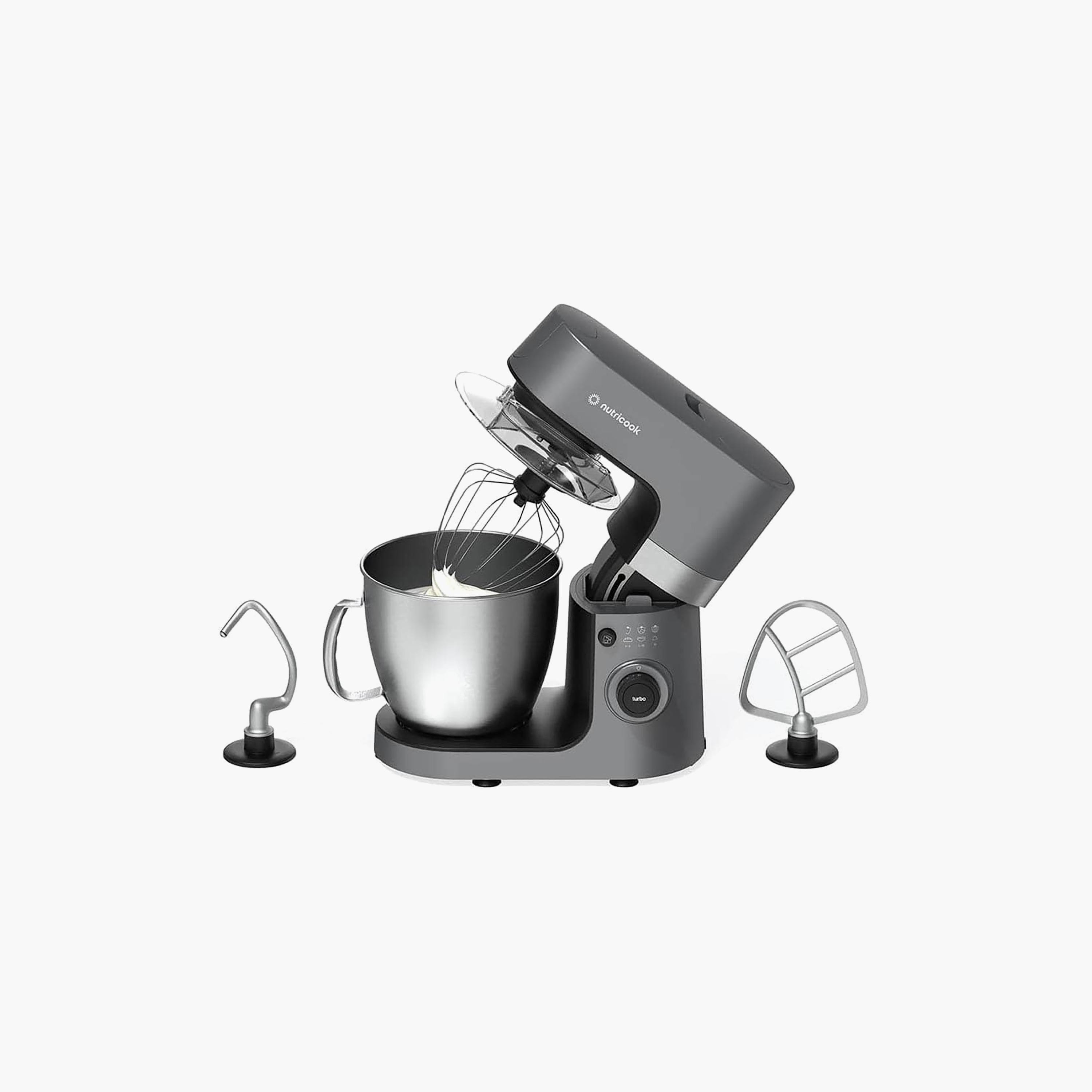 Nutribullet Stand Mixer Black Gray | NC-SM330-household-appliances-kitchenappliances-blendersmixersandgrinders-image-4