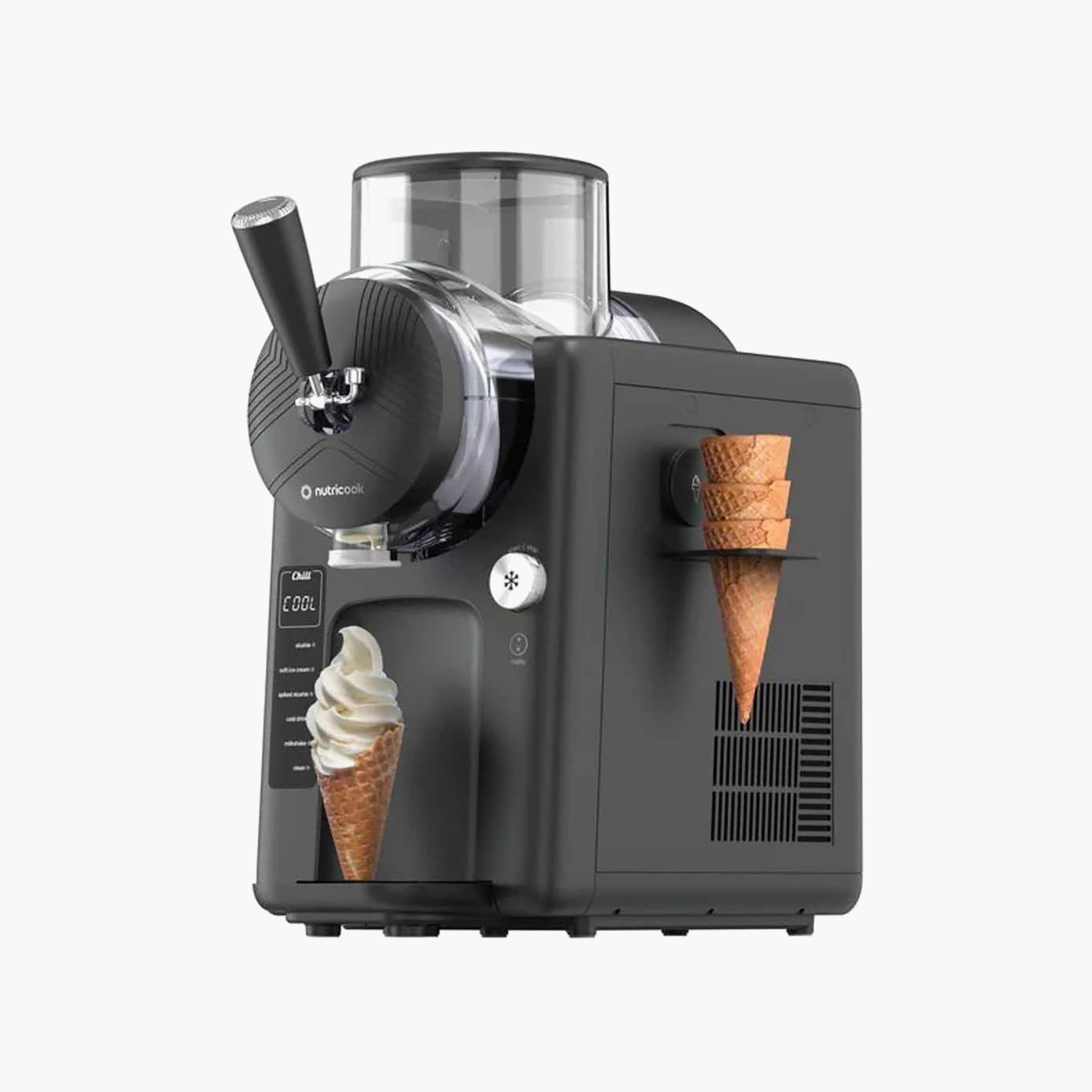 Nutribullet Ice Cream Maker Black | NC-FRS330K-household-appliances-kitchenappliances-otherkitchenappliances-image-1