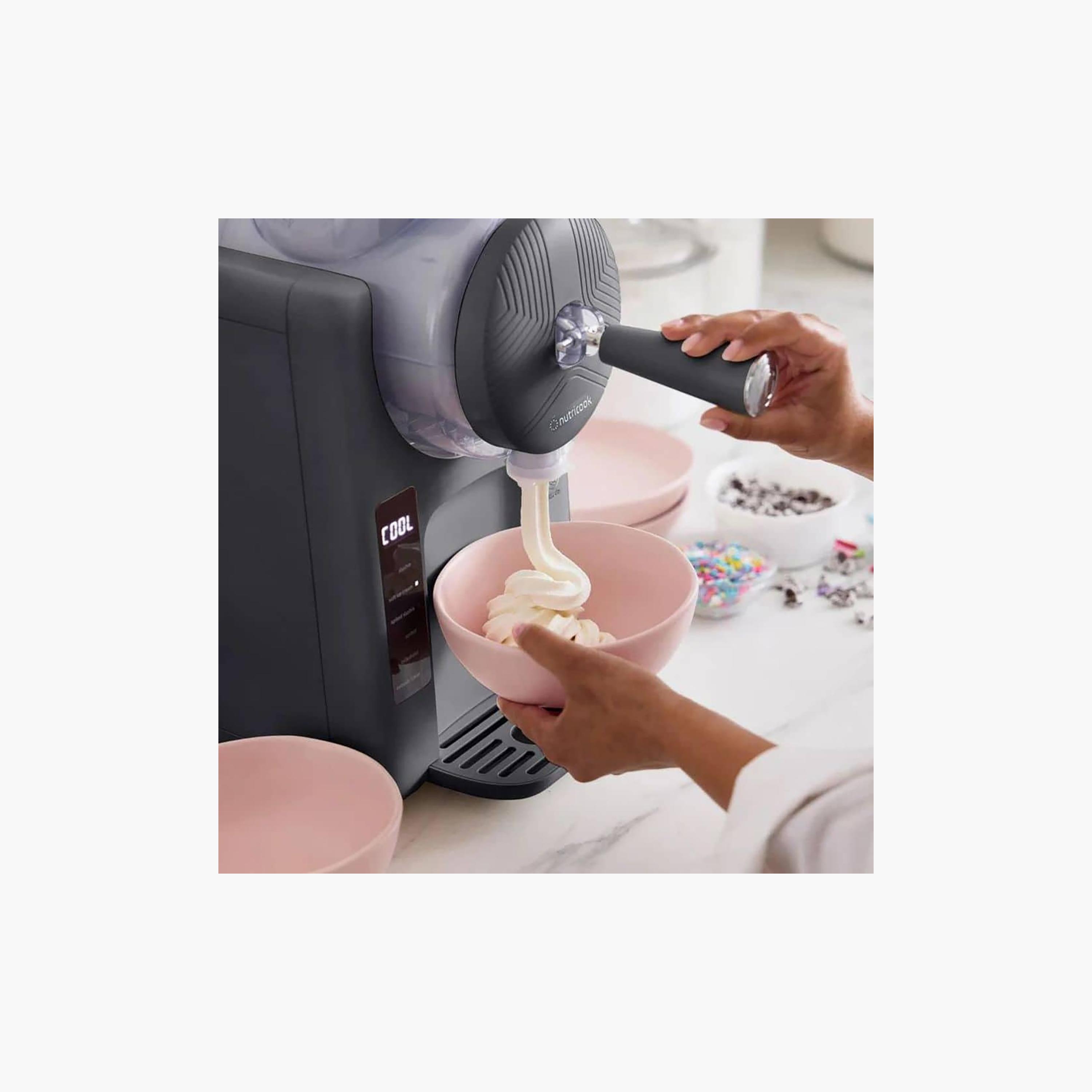 Nutribullet Ice Cream Maker Black | NC-FRS330K-household-appliances-kitchenappliances-otherkitchenappliances-image-5