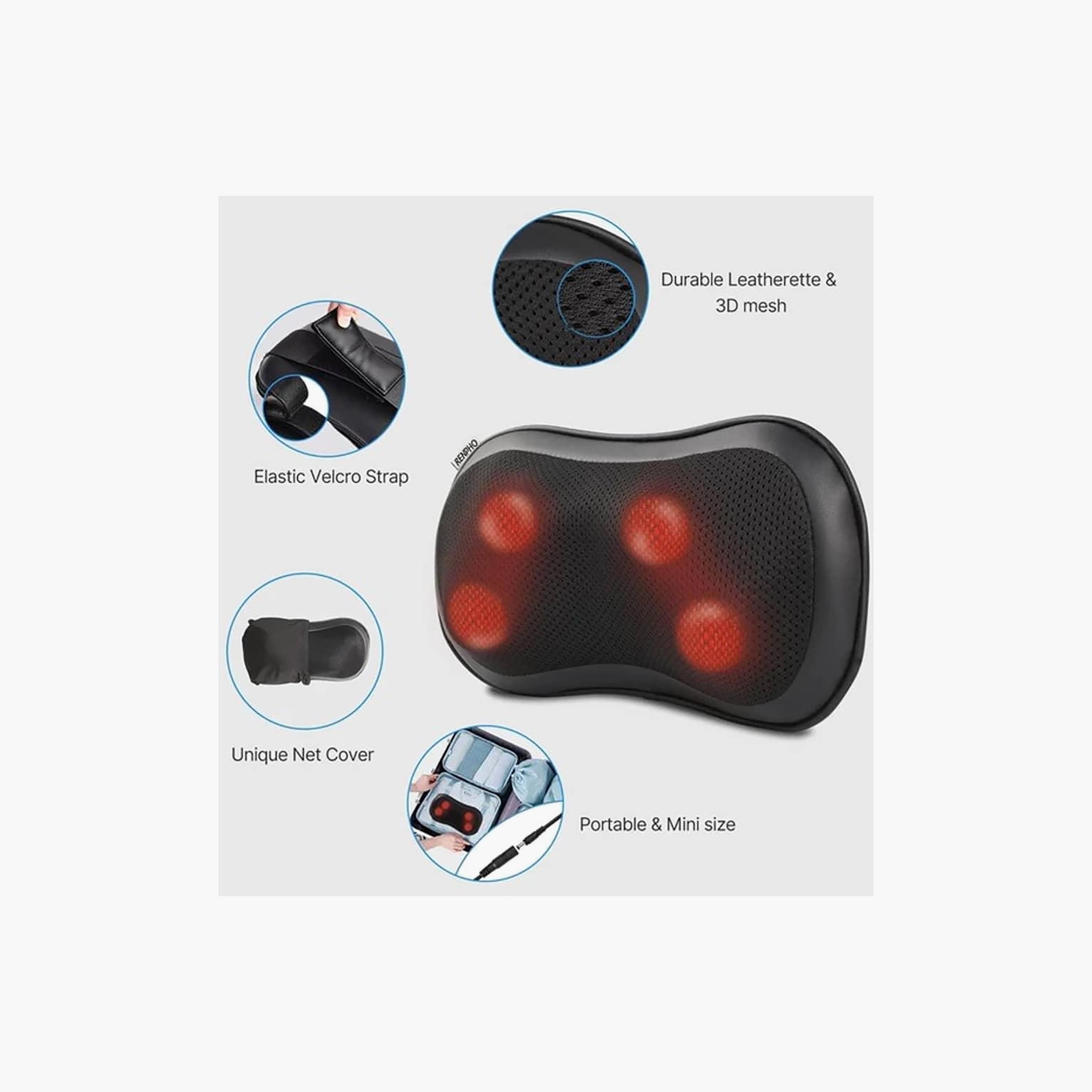 RENPHO Back Massager With Heat Black | RF-NM067-BK-beautyandpersonalcare-appliances-massagetools-image-4