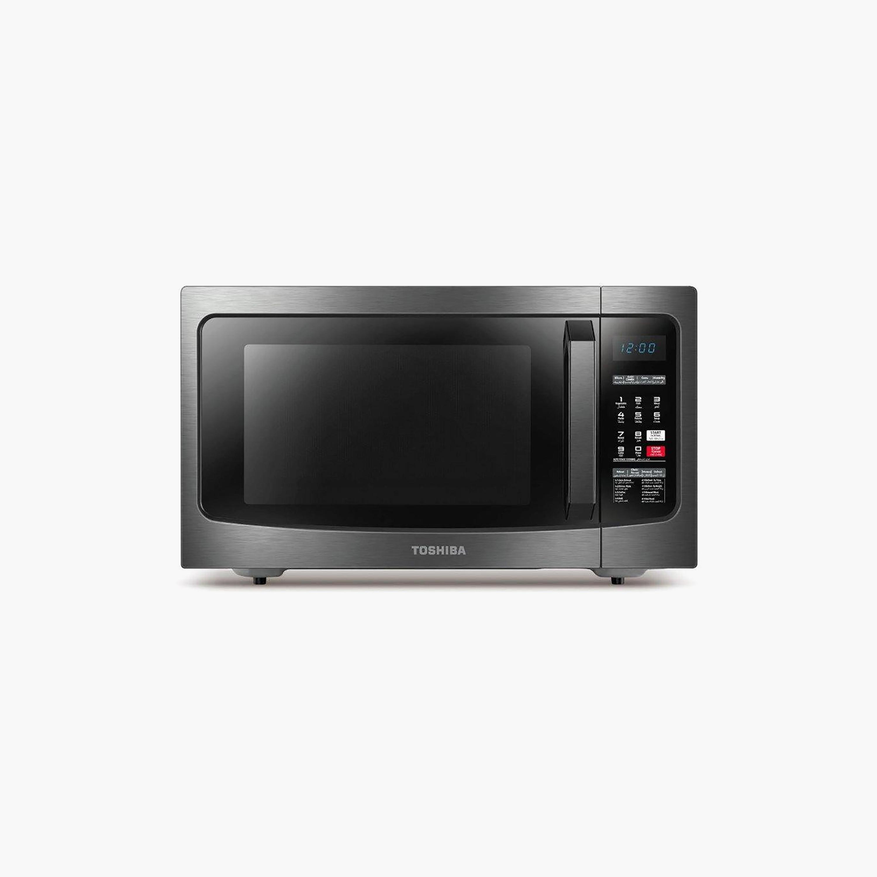 Toshiba 42L L Series Convection Microwave Digital Black | ML-EC42S-BS-household-appliances-kitchenappliances-microwavesandovens-image-1
