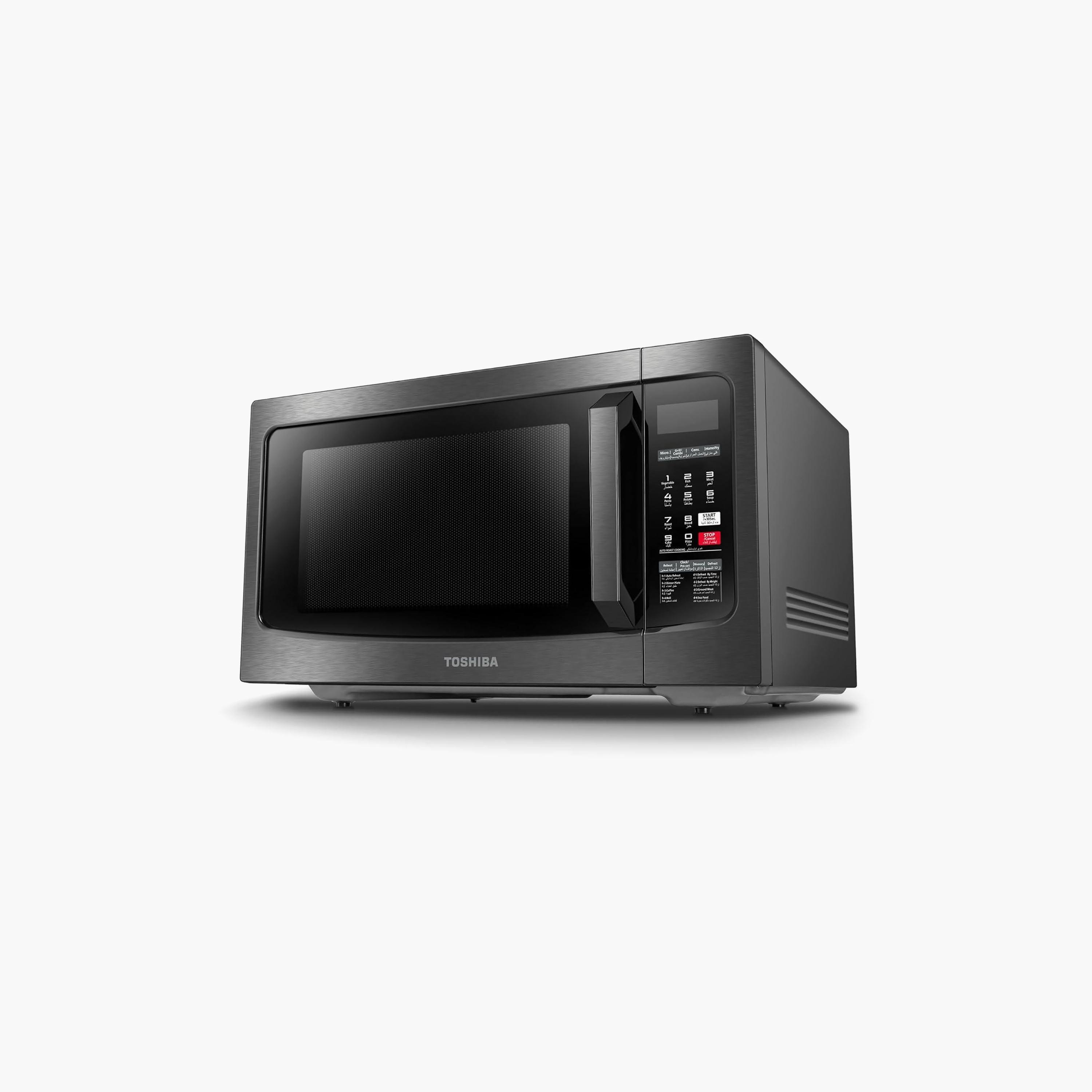 Toshiba 42L L Series Convection Microwave Digital Black | ML-EC42S-BS-household-appliances-kitchenappliances-microwavesandovens-image-2