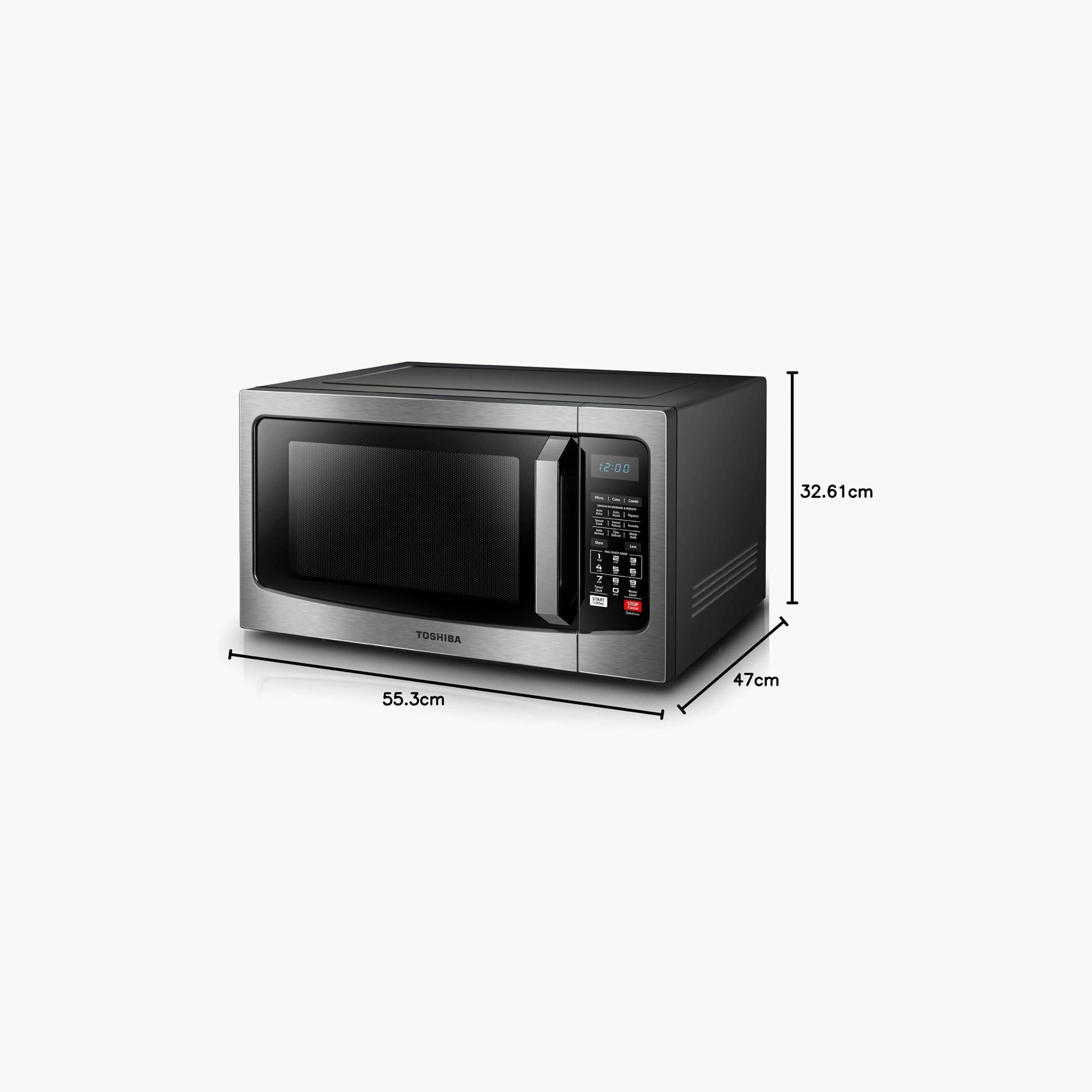 Toshiba 42L L Series Convection Microwave Digital Black | ML-EC42S-BS-household-appliances-kitchenappliances-microwavesandovens-image-3