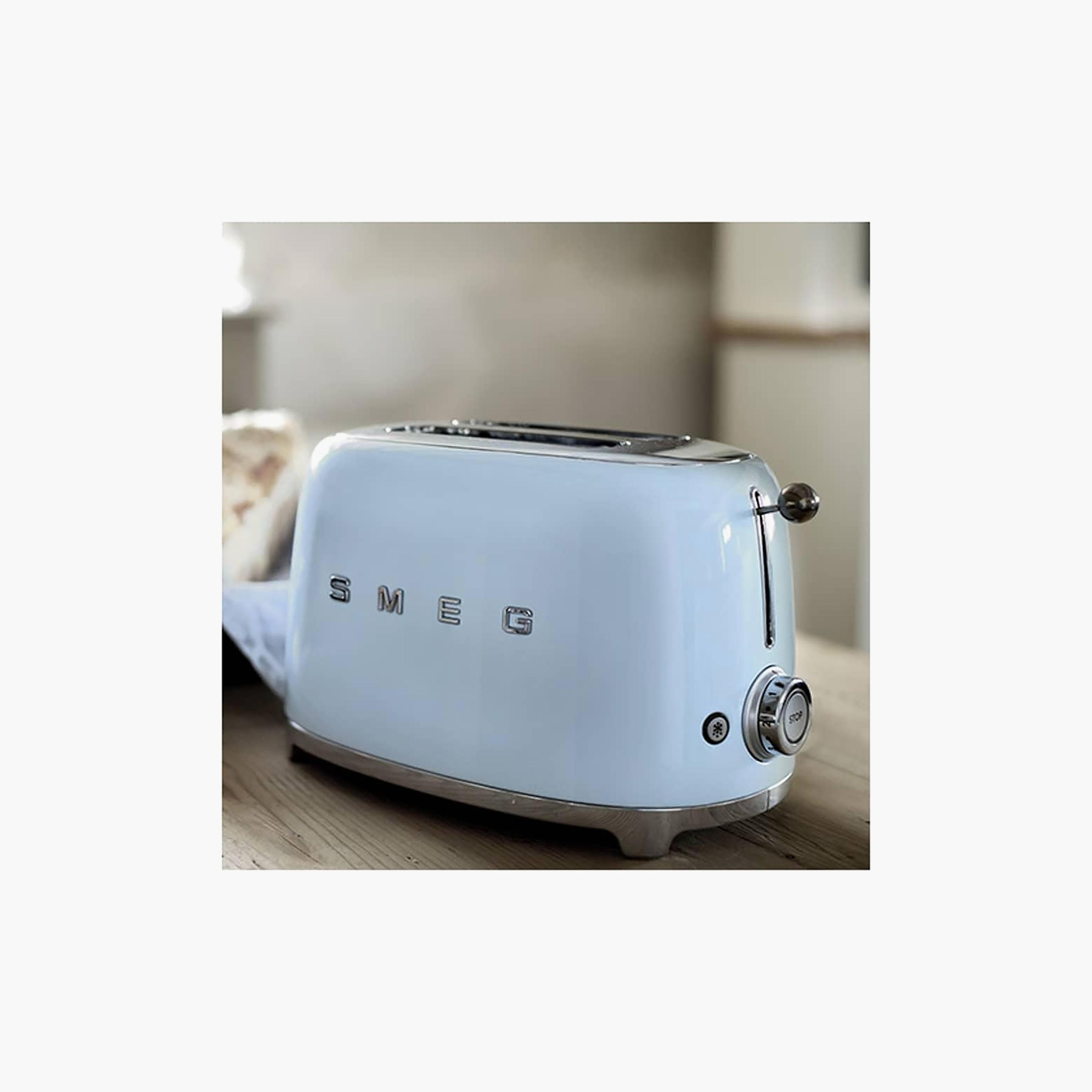 Smeg 50's Retro Style 2 Slice Toaster Pastel Blue | TSF01PBUK-household-appliances-kitchenappliances-toasters-image-4