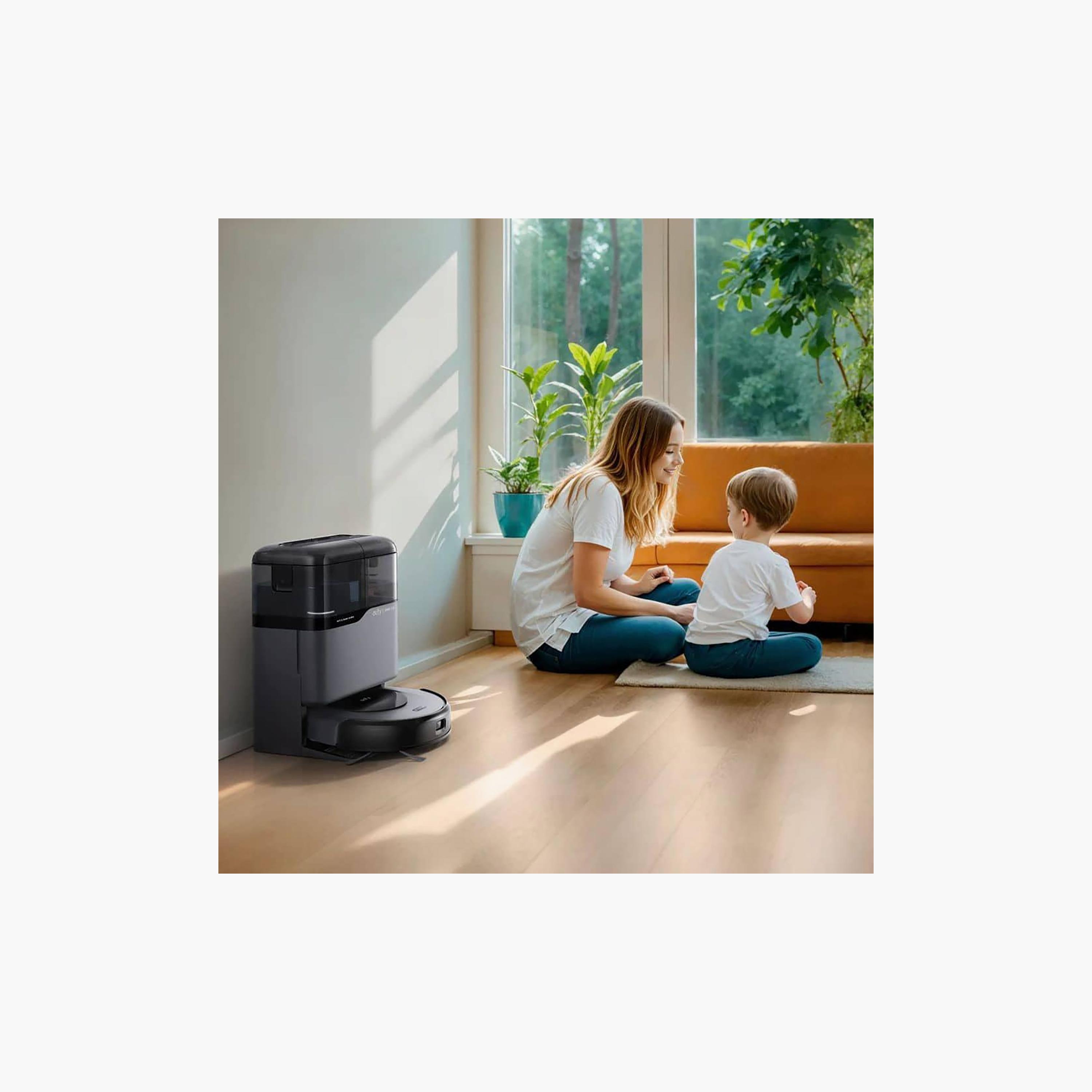 Eufy 40 W Robot Vacuum Cleaner Black | T2280V11-household-appliances-homeappliances-vacuumcleaners-image-4