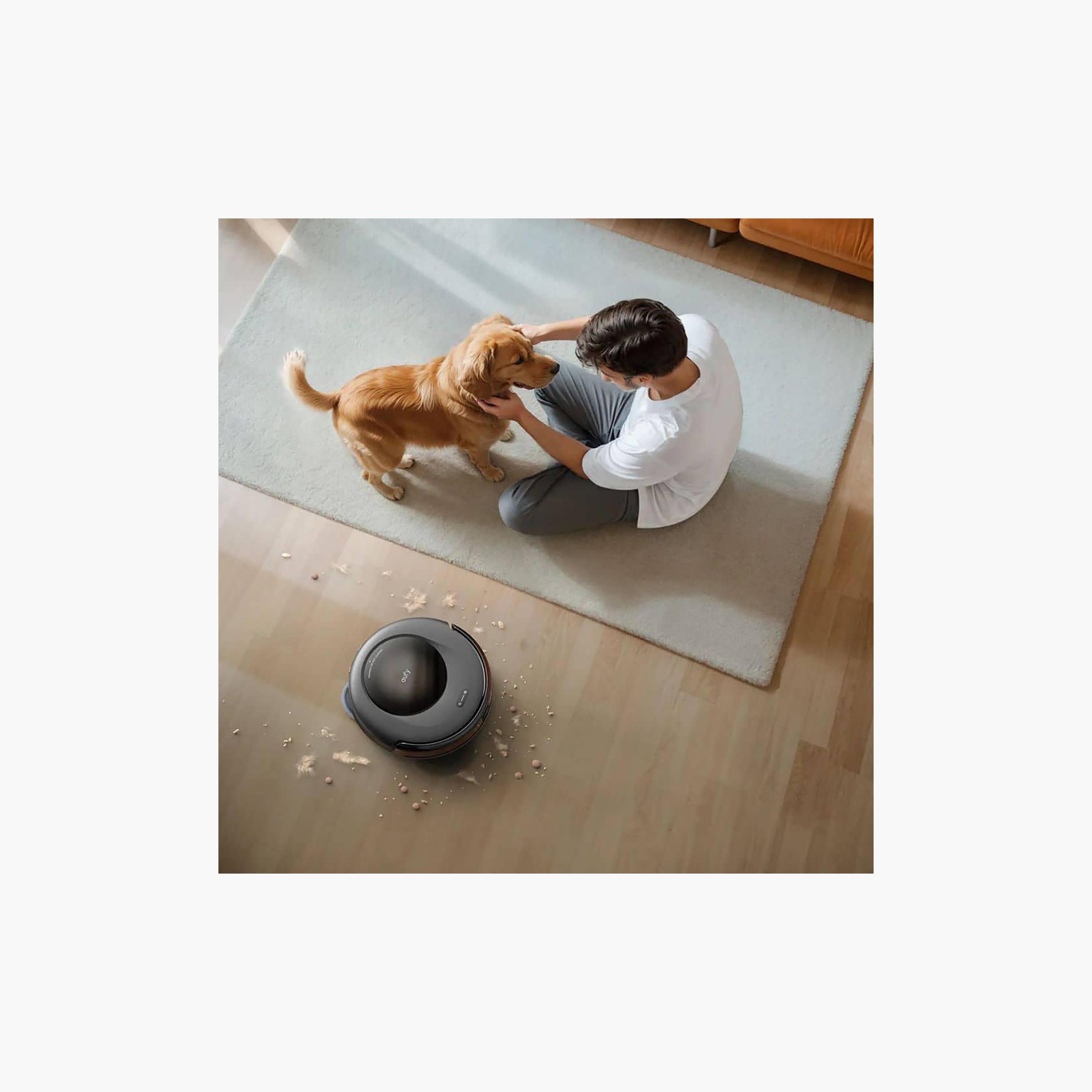 Eufy 40 W Robot Vacuum Cleaner Black | T2280V11-household-appliances-homeappliances-vacuumcleaners-image-5
