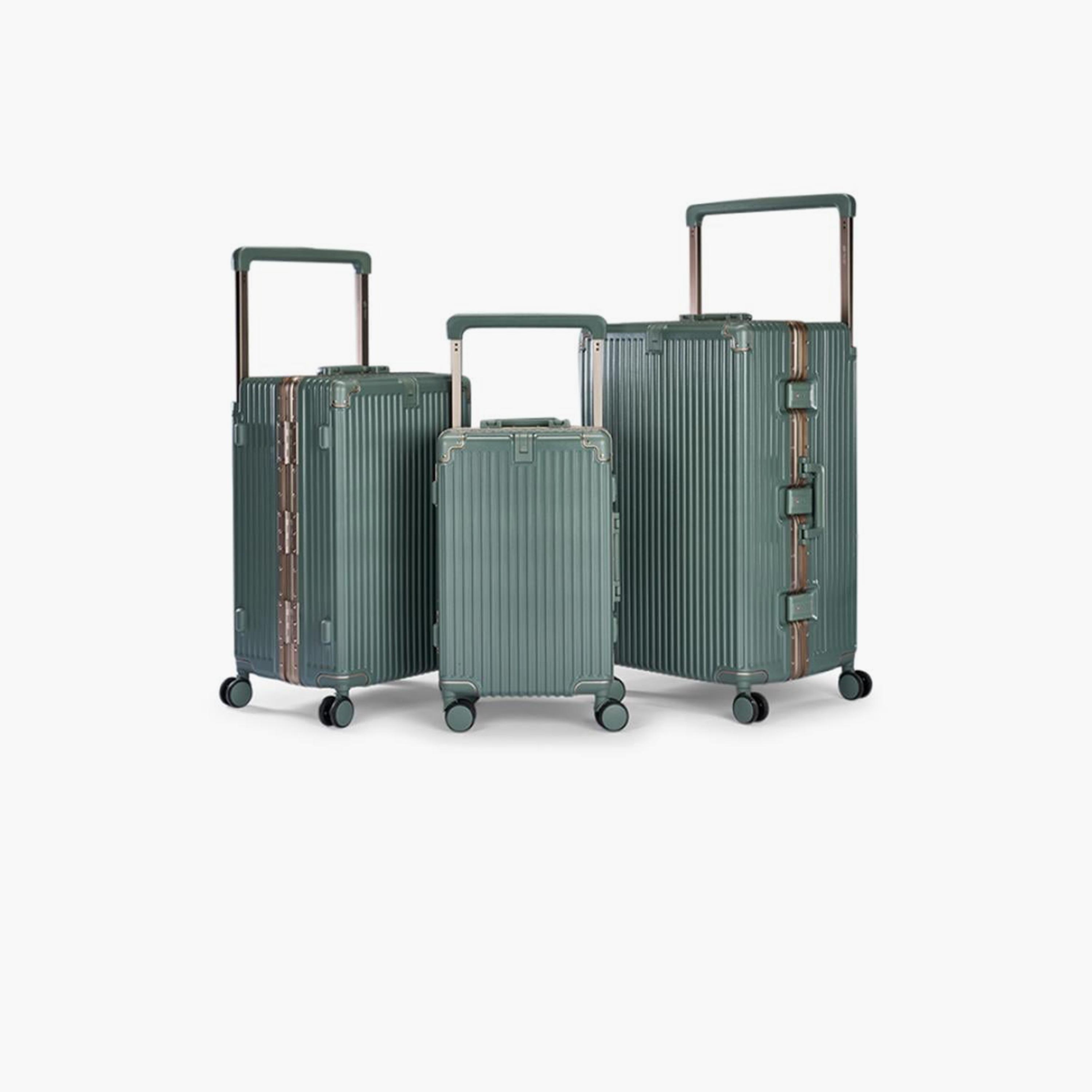 Limra Luxury Set of 3 Polycarbonate with ABS Hard-Sided 4-Wheeler Spinner Trolley Bags with 3-Digit Number Lock-travel-luggagesandbags-luggage-image-4