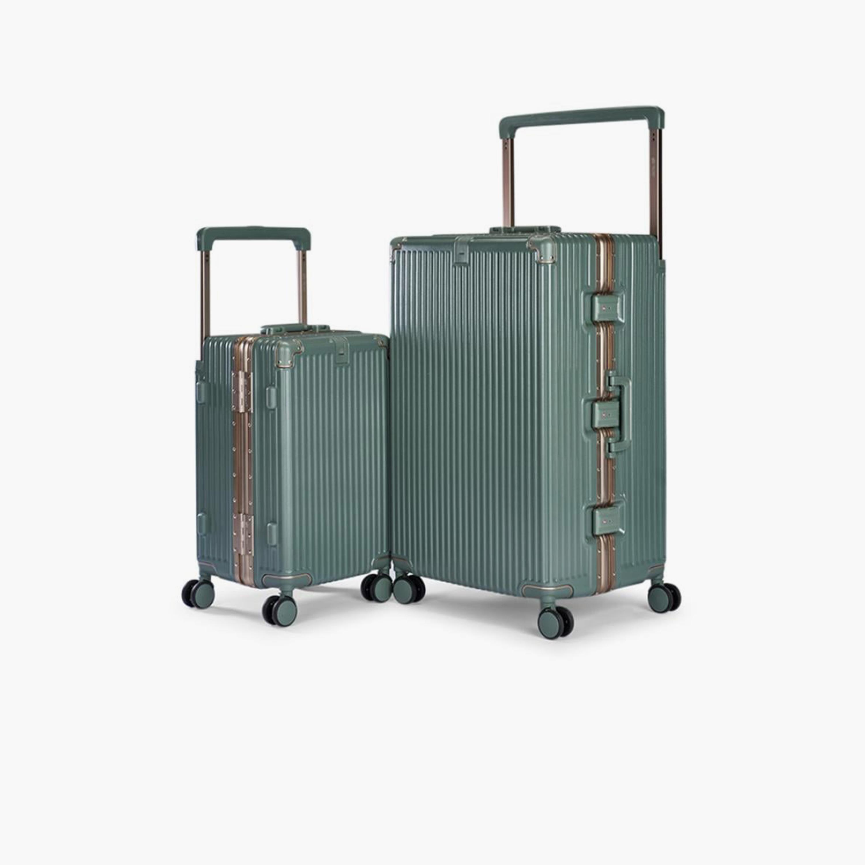 Limra Luxury Set of 3 Polycarbonate with ABS Hard-Sided 4-Wheeler Spinner Trolley Bags with 3-Digit Number Lock-travel-luggagesandbags-luggage-image-5