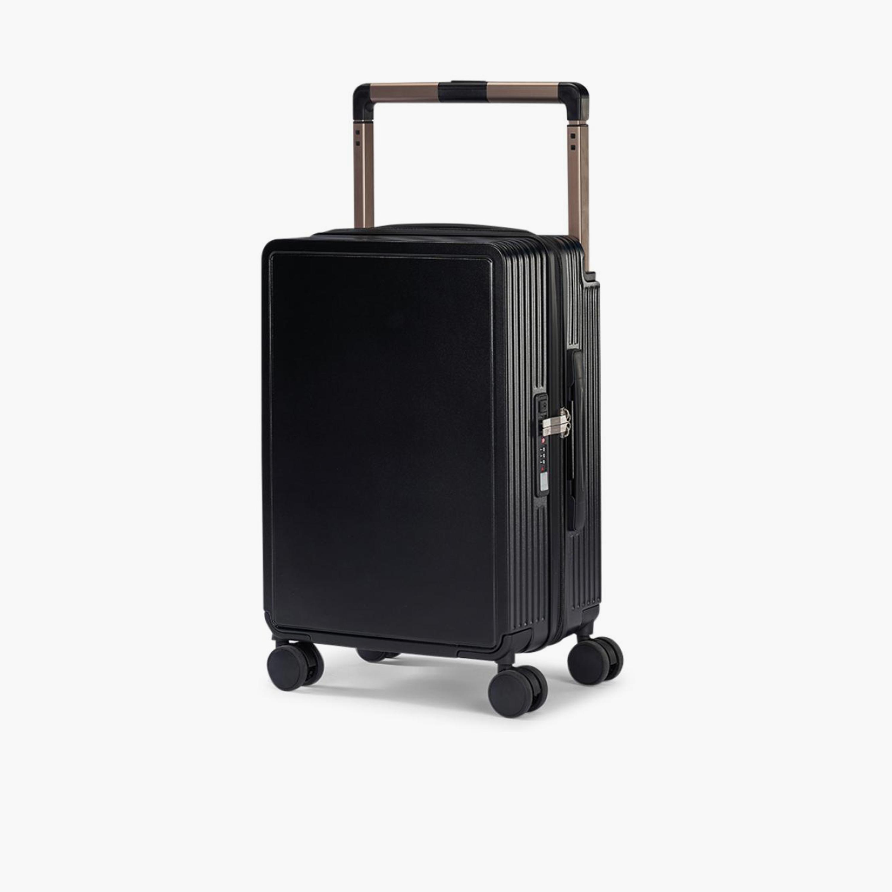 Limra Elegant 56 CM Small Cabin Polycarbonate with ABS Hard-Sided 4-Wheeler Spinner Trolley Bag with 3-Digit Number Lock-travel-luggagesandbags-luggage-image-1