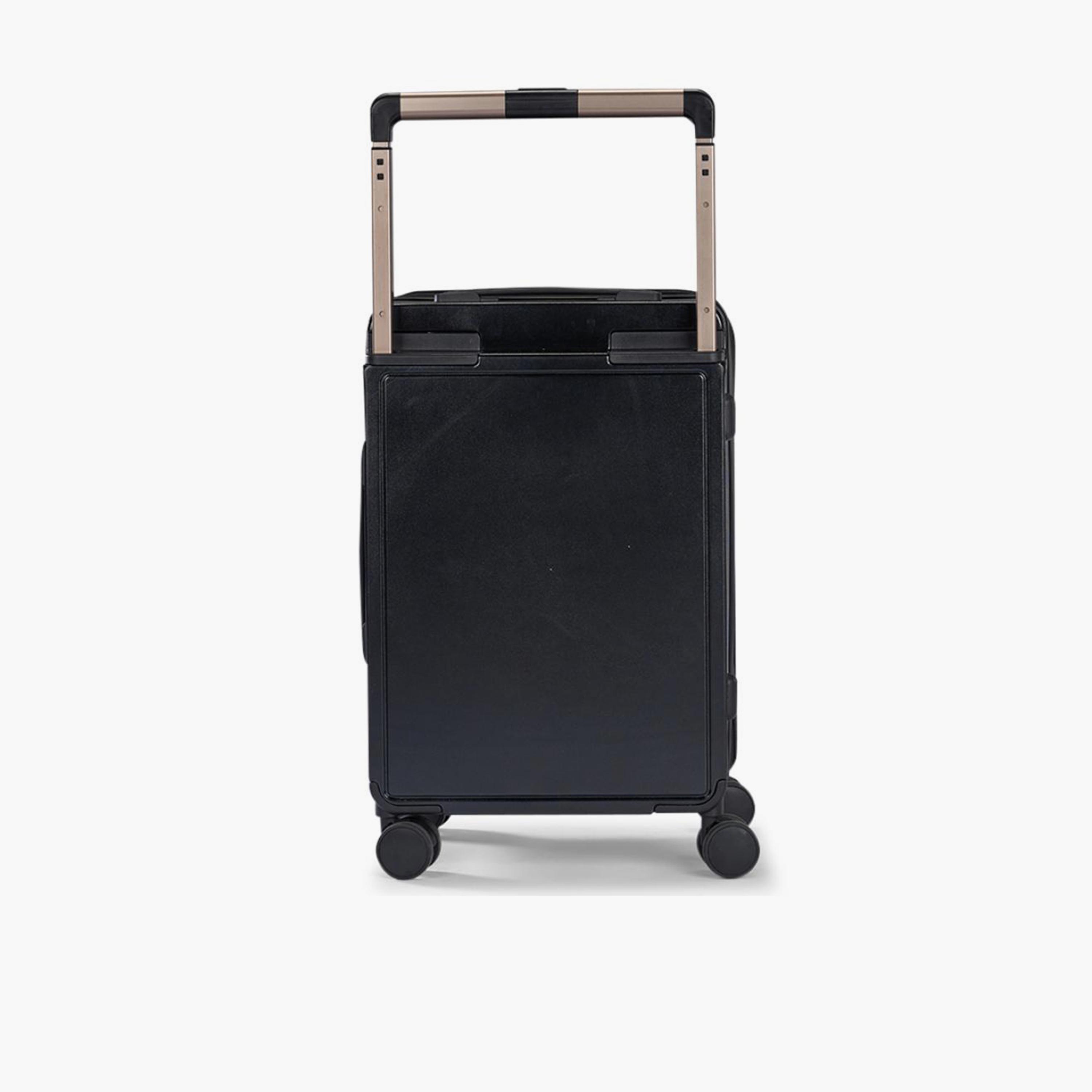 Limra Elegant 56 CM Small Cabin Polycarbonate with ABS Hard-Sided 4-Wheeler Spinner Trolley Bag with 3-Digit Number Lock-travel-luggagesandbags-luggage-image-5