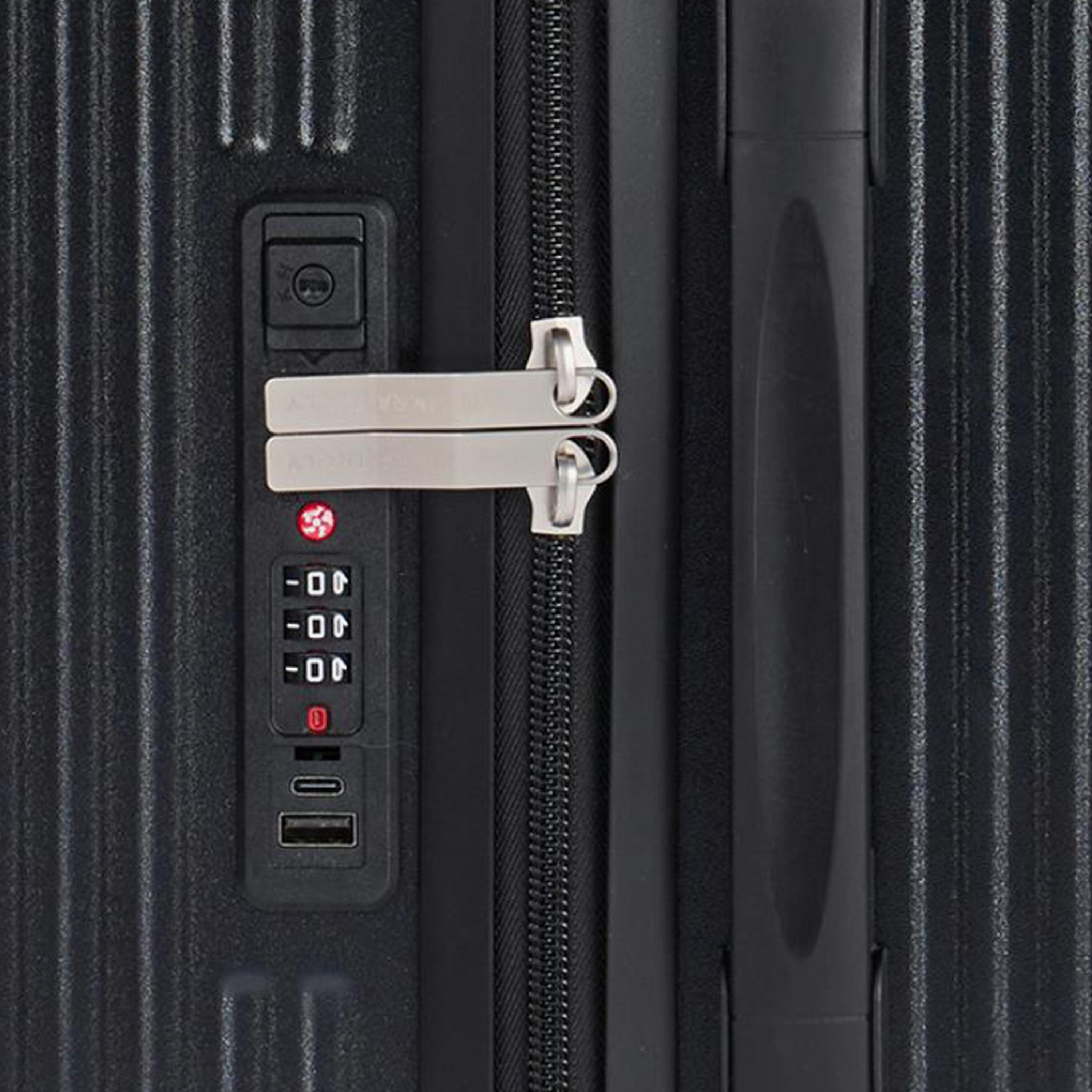 Limra Elegant 56 CM Small Cabin Polycarbonate with ABS Hard-Sided 4-Wheeler Spinner Trolley Bag with 3-Digit Number Lock-travel-luggagesandbags-luggage-image-8