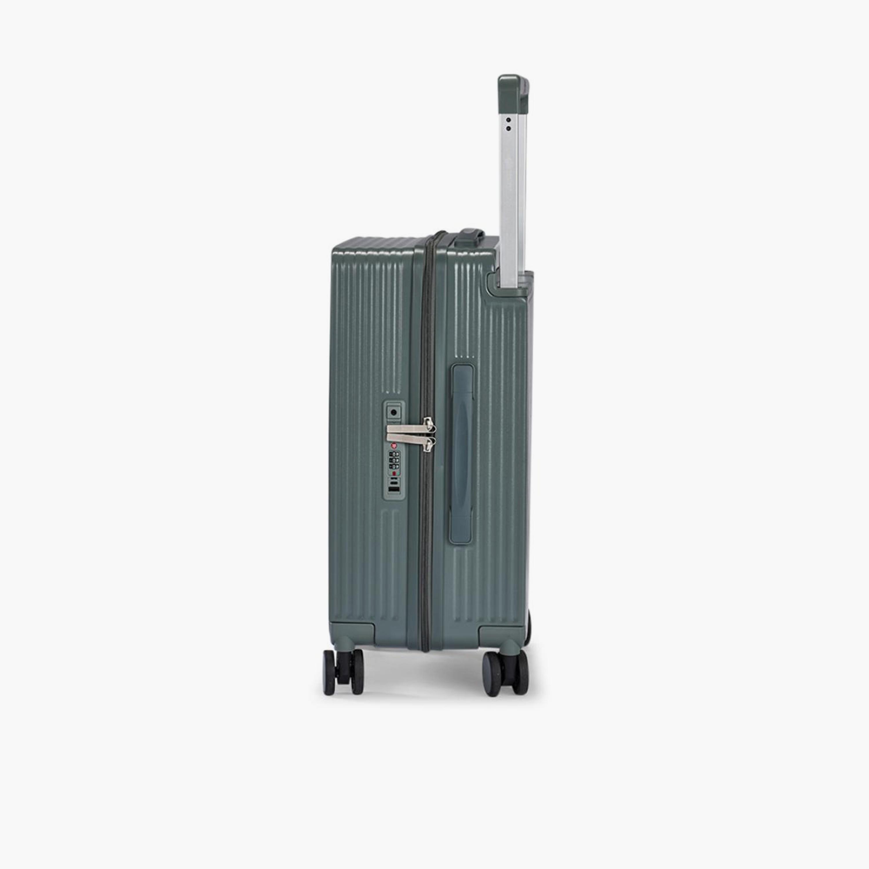 Limra Elegant 56 CM Small Cabin Polycarbonate with ABS Hard-Sided 4-Wheeler Spinner Trolley Bag with 3-Digit Number Lock-travel-luggagesandbags-luggage-image-7