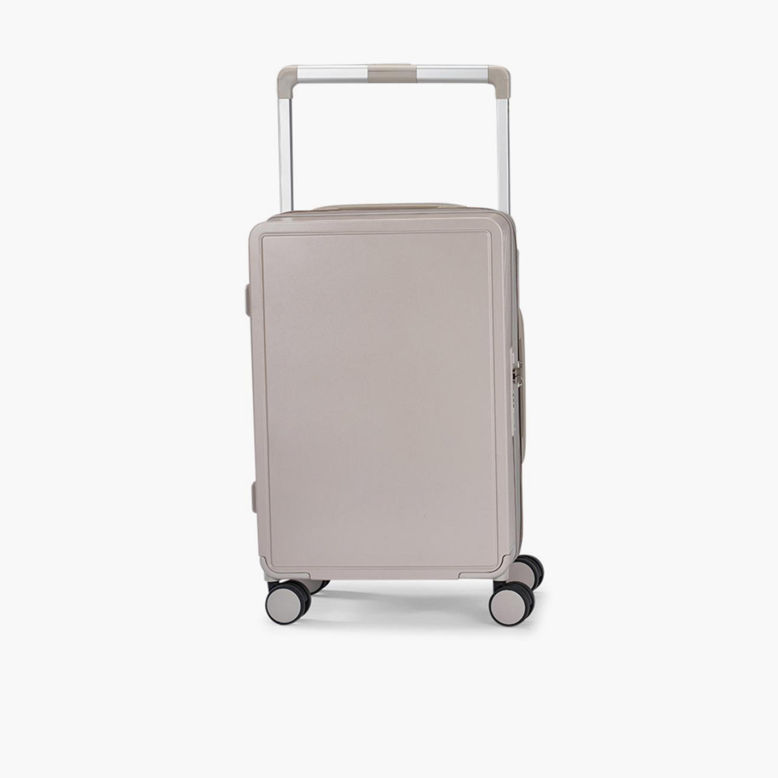 Limra Elegant 56 CM Small Cabin Polycarbonate with ABS Hard-Sided 4-Wheeler Spinner Trolley Bag with 3-Digit Number Lock-travel-luggagesandbags-luggage-image-1