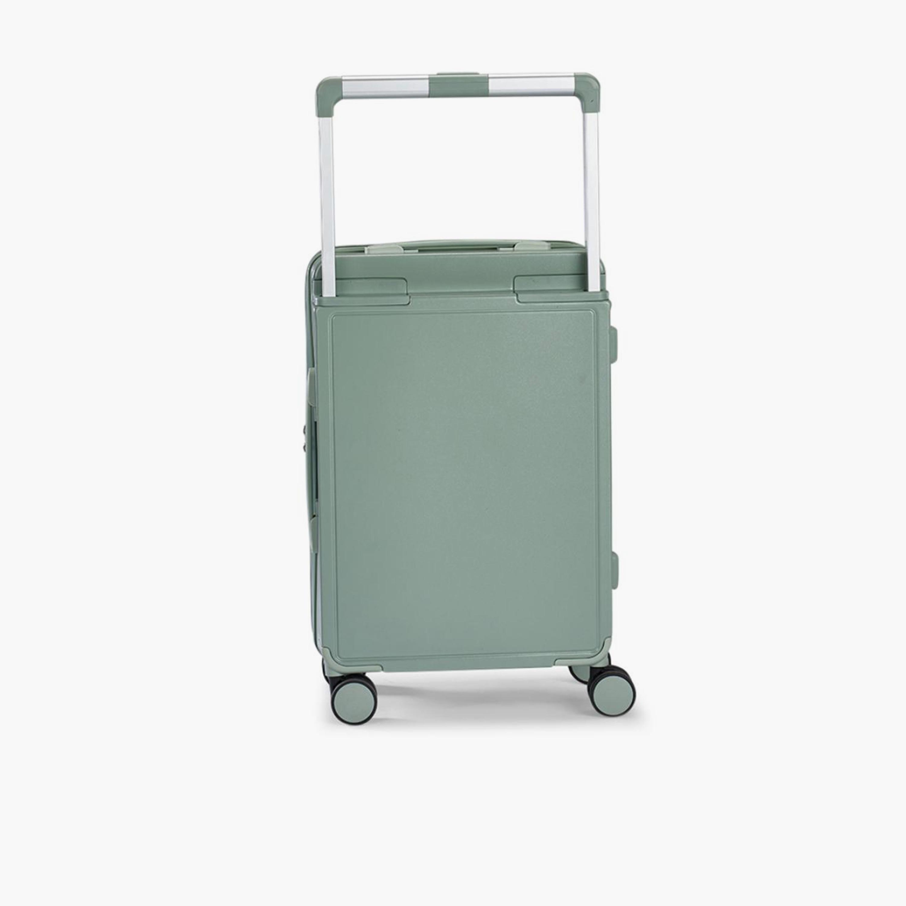 Limra Elegant 56 CM Small Cabin Polycarbonate with ABS Hard-Sided 4-Wheeler Spinner Trolley Bag with 3-Digit Number Lock-travel-luggagesandbags-luggage-image-5