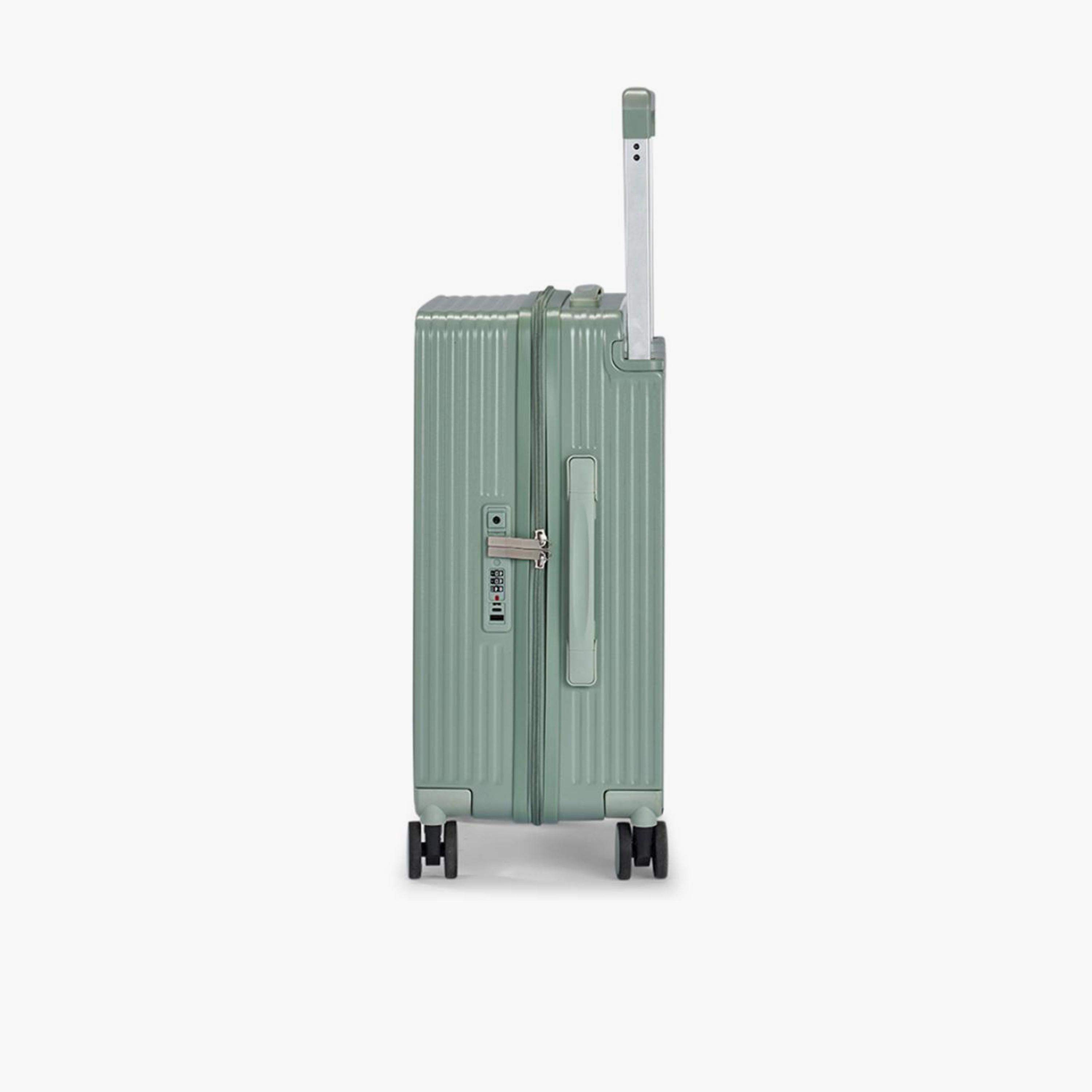 Limra Elegant 56 CM Small Cabin Polycarbonate with ABS Hard-Sided 4-Wheeler Spinner Trolley Bag with 3-Digit Number Lock-travel-luggagesandbags-luggage-image-7