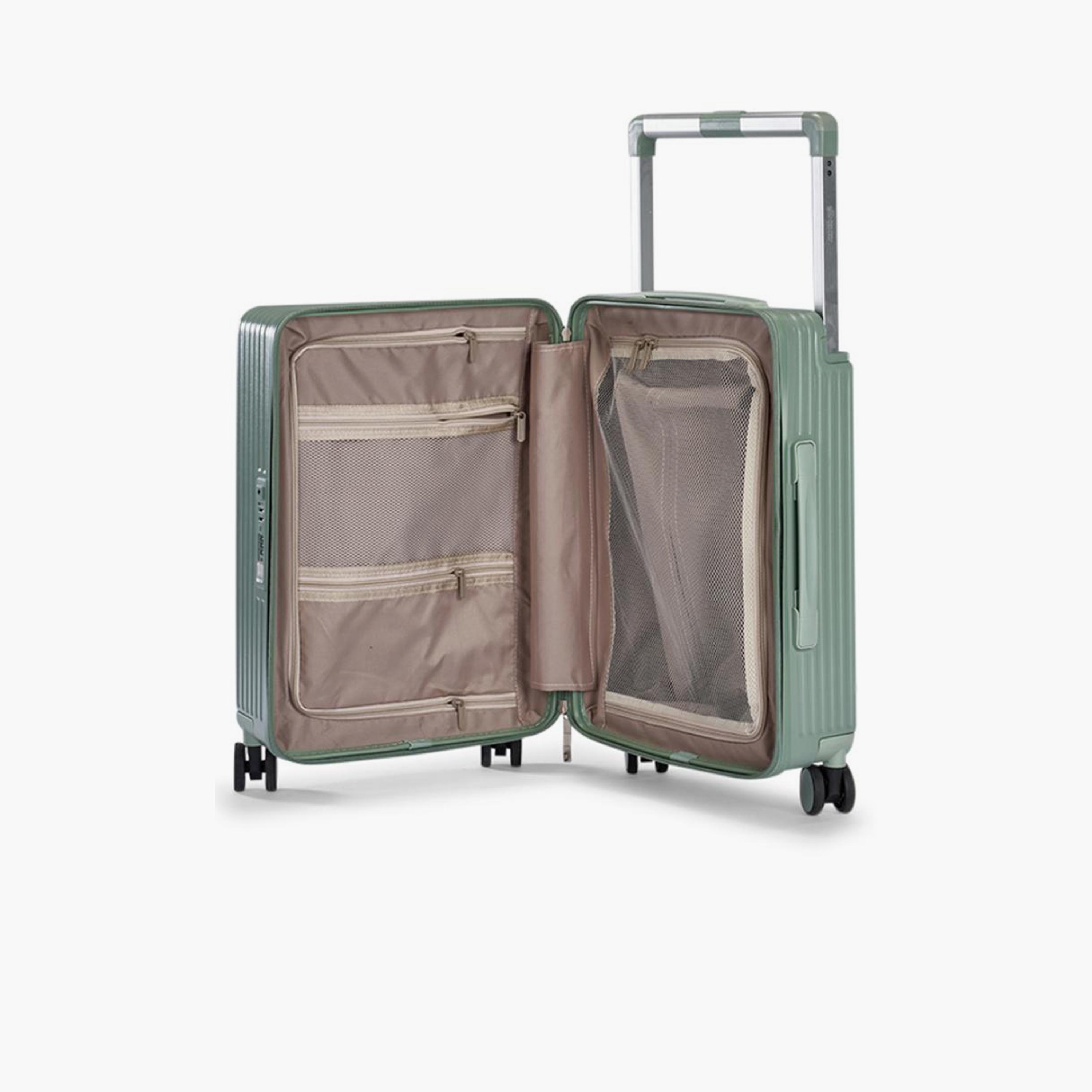 Limra Elegant 56 CM Small Cabin Polycarbonate with ABS Hard-Sided 4-Wheeler Spinner Trolley Bag with 3-Digit Number Lock-travel-luggagesandbags-luggage-image-8
