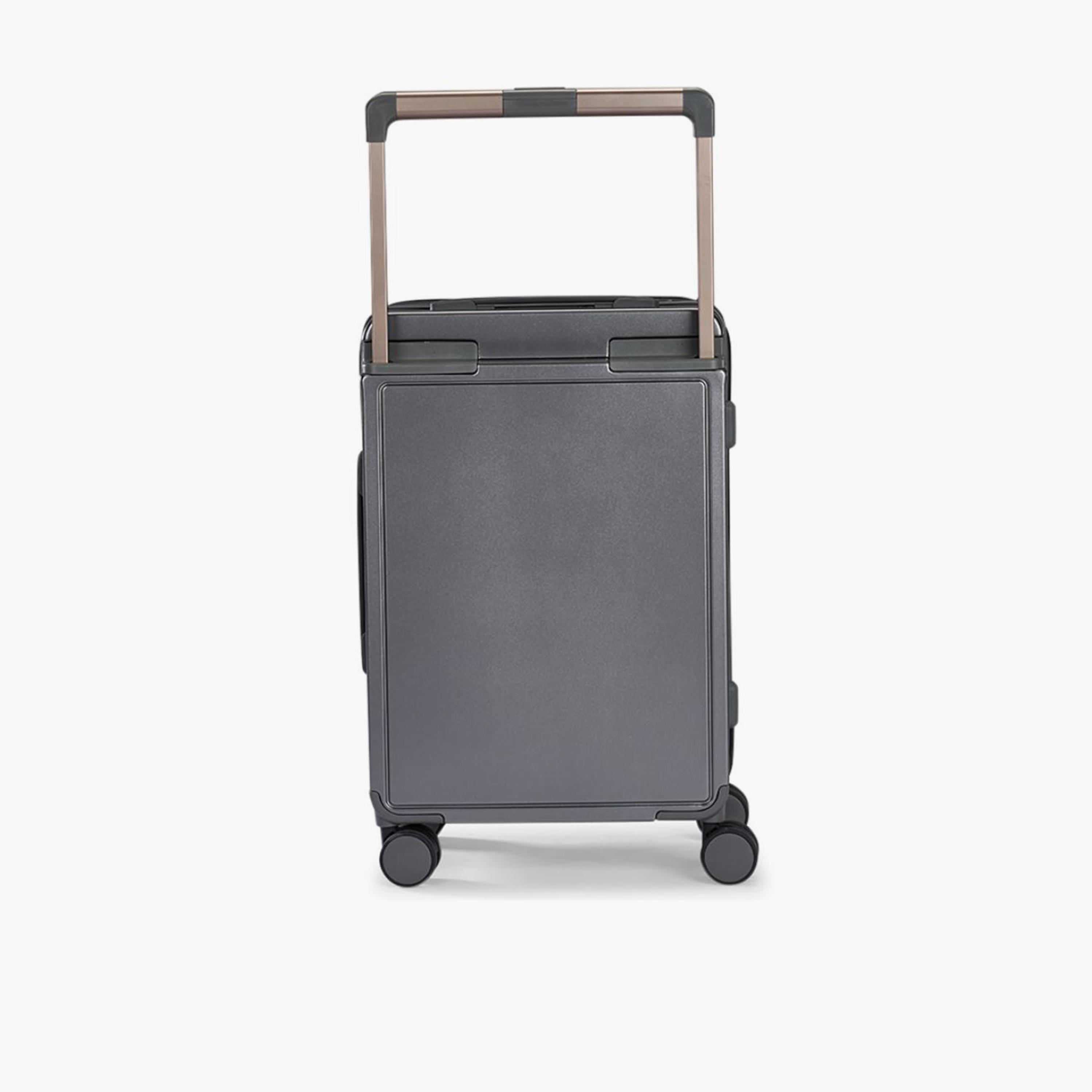 Limra Elegant 56 CM Small Cabin Polycarbonate with ABS Hard-Sided 4-Wheeler Spinner Trolley Bag with 3-Digit Number Lock-travel-luggagesandbags-luggage-image-7