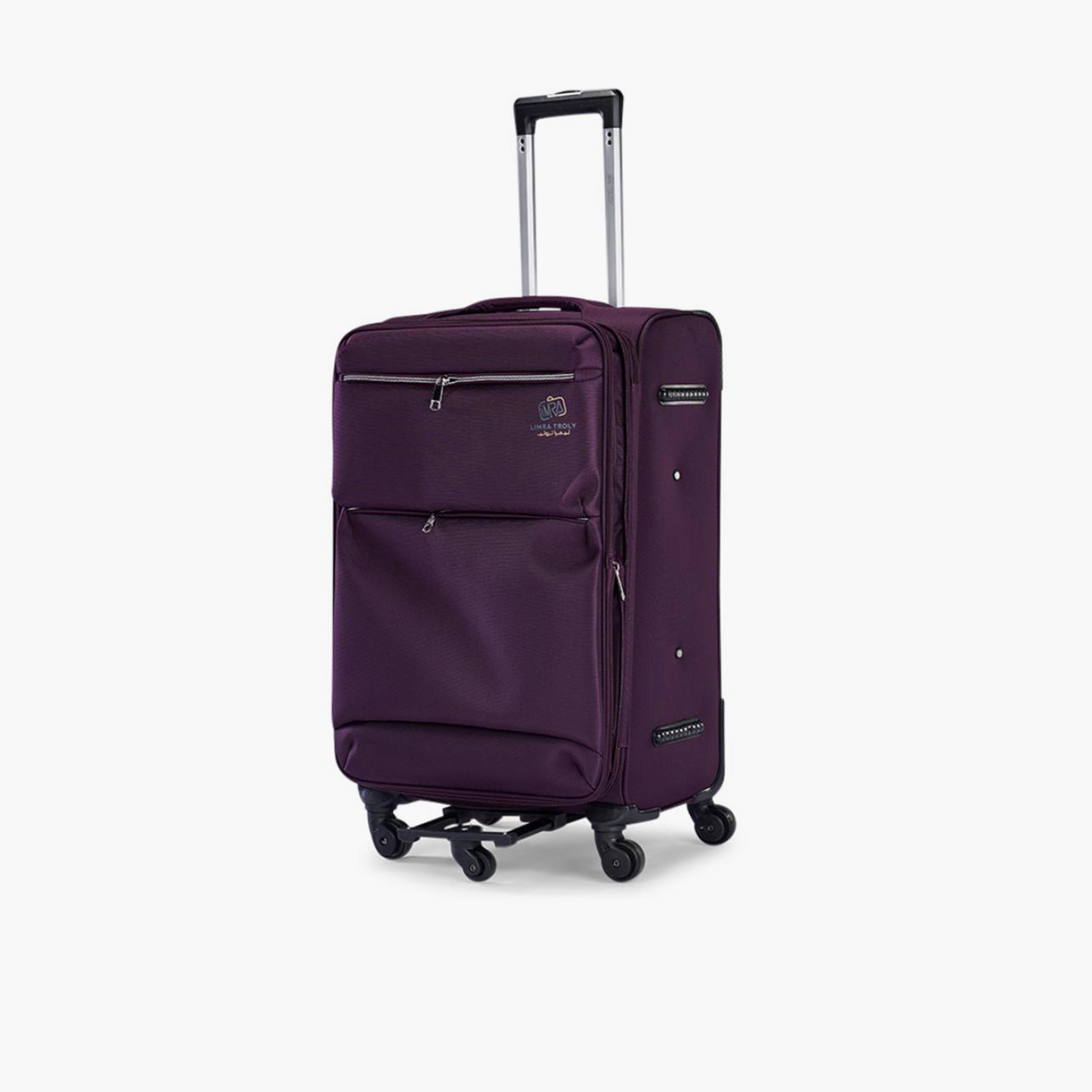 Limra Premium Set of 3 Polyester Soft-Sided 5-Wheeler Spinner Trolley Bags with 3-Digit Number Lock-travel-luggagesandbags-luggage-image-4