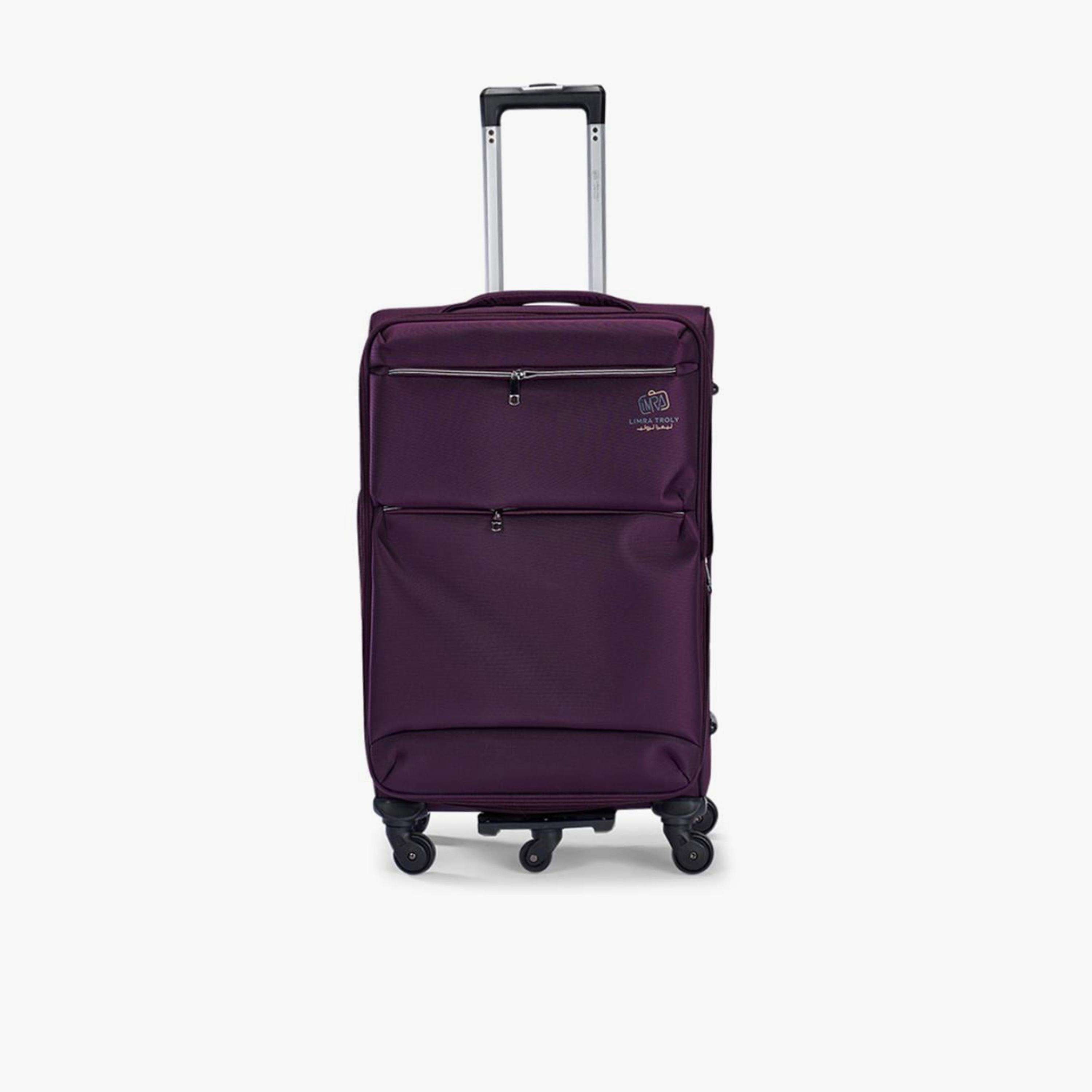 Limra Premium Set of 3 Polyester Soft-Sided 5-Wheeler Spinner Trolley Bags with 3-Digit Number Lock-travel-luggagesandbags-luggage-image-5