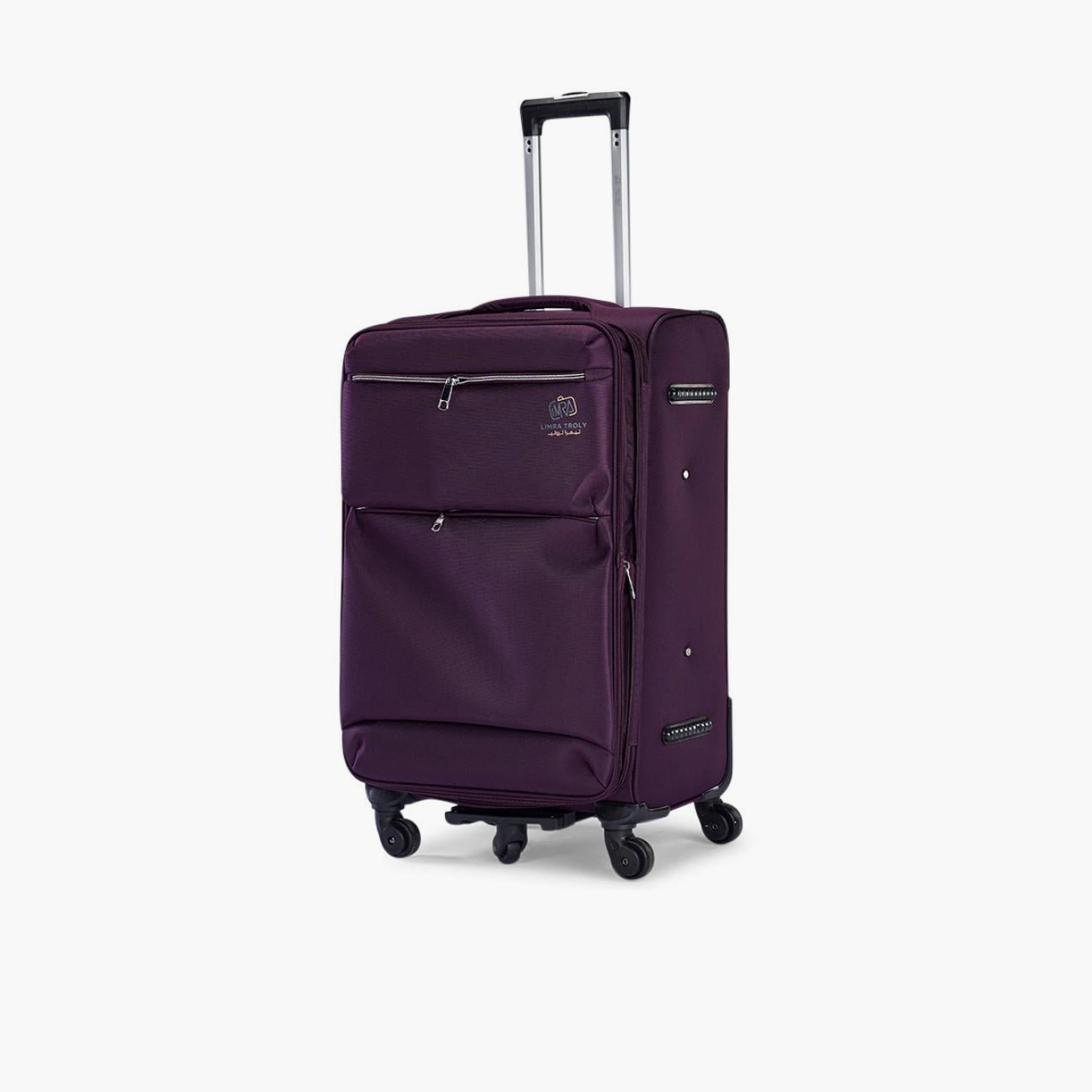 Limra Premium Set of 3 Polyester Soft-Sided 5-Wheeler Spinner Trolley Bags with 3-Digit Number Lock-travel-luggagesandbags-luggage-image-6