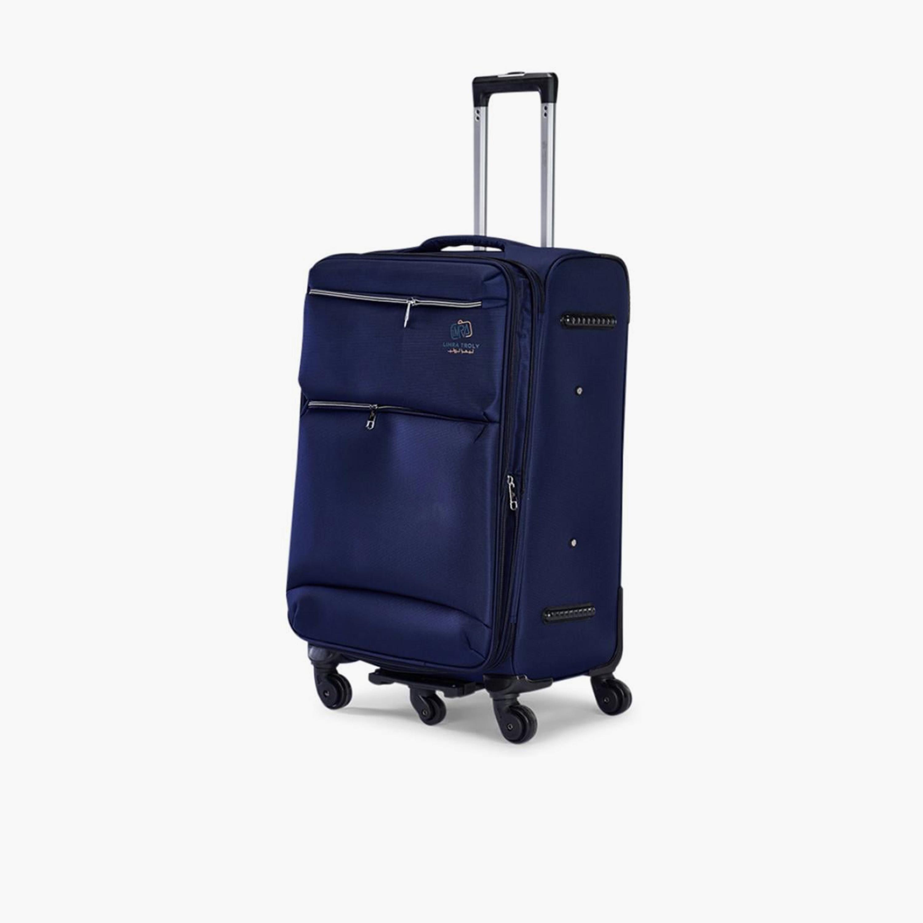 Limra Premium Set of 3 Polyester Soft-Sided 5-Wheeler Spinner Trolley Bags with 3-Digit Number Lock-travel-luggagesandbags-luggage-image-5