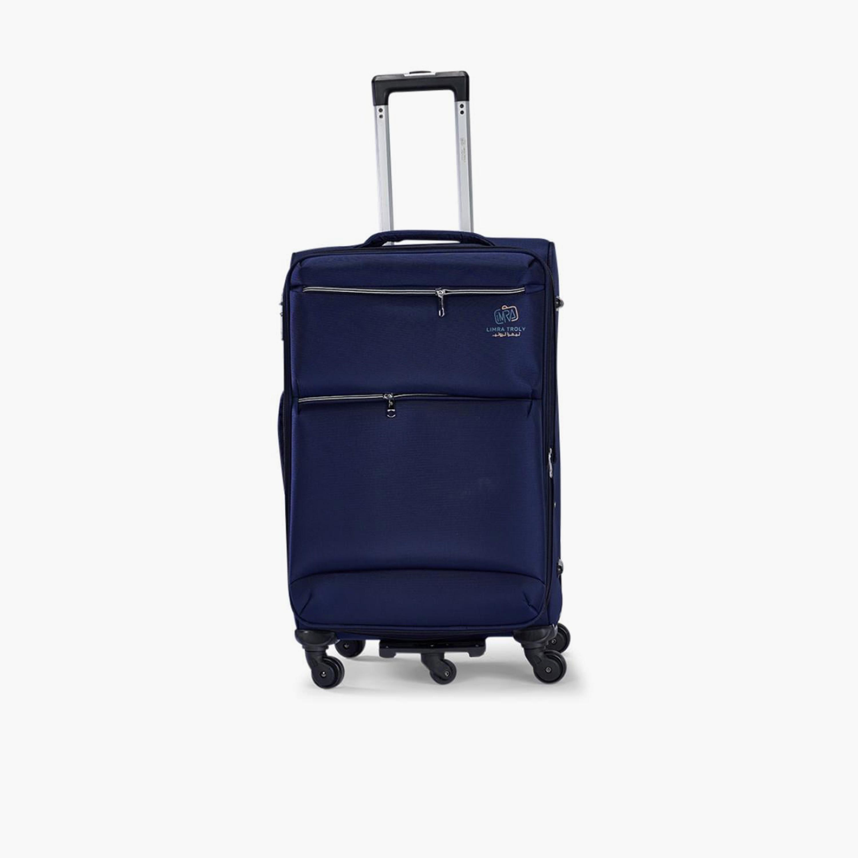 Limra Premium Set of 3 Polyester Soft-Sided 5-Wheeler Spinner Trolley Bags with 3-Digit Number Lock-travel-luggagesandbags-luggage-image-6