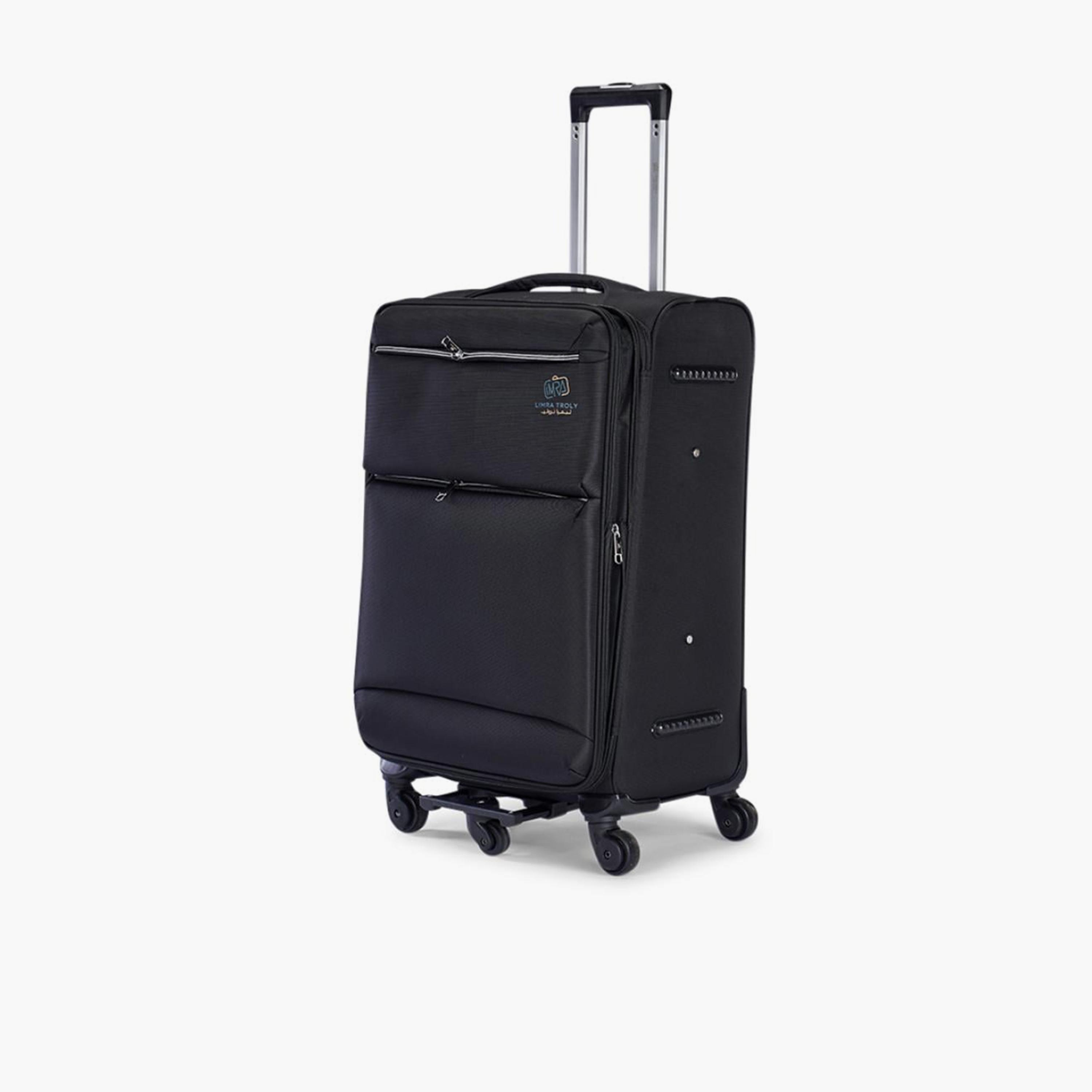 Limra Premium Set of 3 Polyester Soft-Sided 5-Wheeler Spinner Trolley Bags with 3-Digit Number Lock-travel-luggagesandbags-luggage-image-5