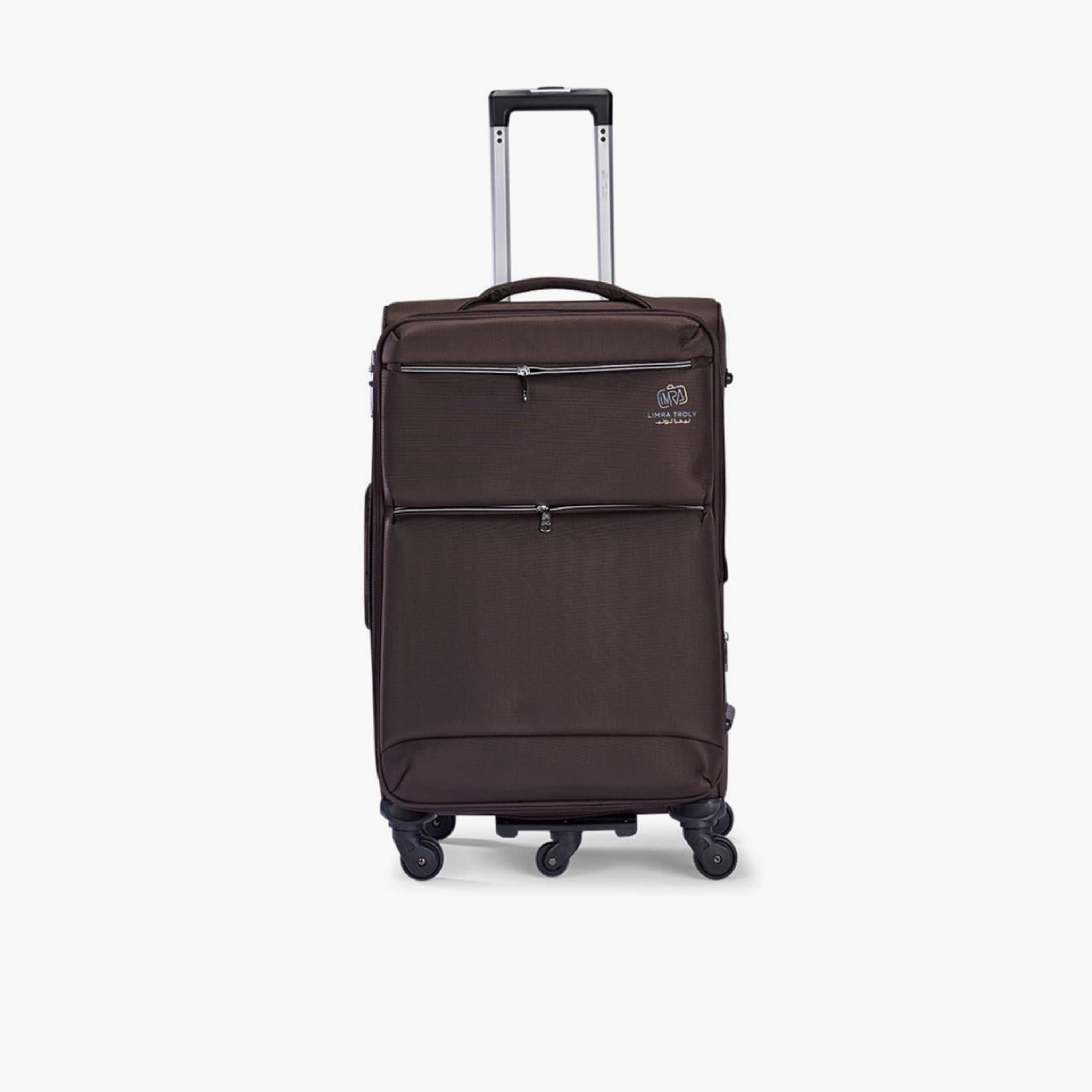 Limra Premium Set of 3 Polyester Soft-Sided 5-Wheeler Spinner Trolley Bags with 3-Digit Number Lock-travel-luggagesandbags-luggage-image-4